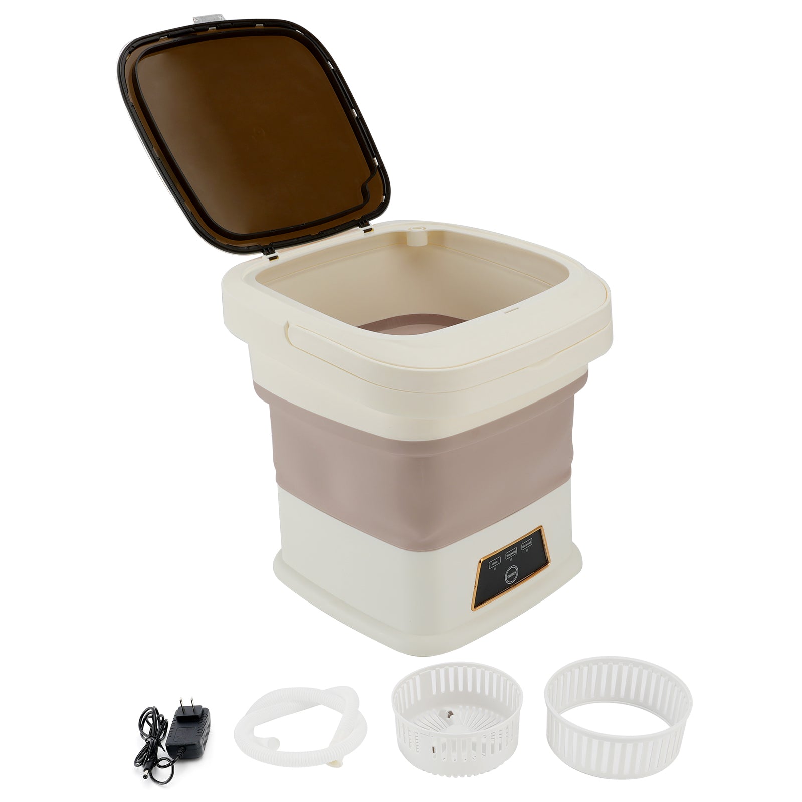 13L Portable Washing Machine Mini Washer Foldable Washer For Underwear Family