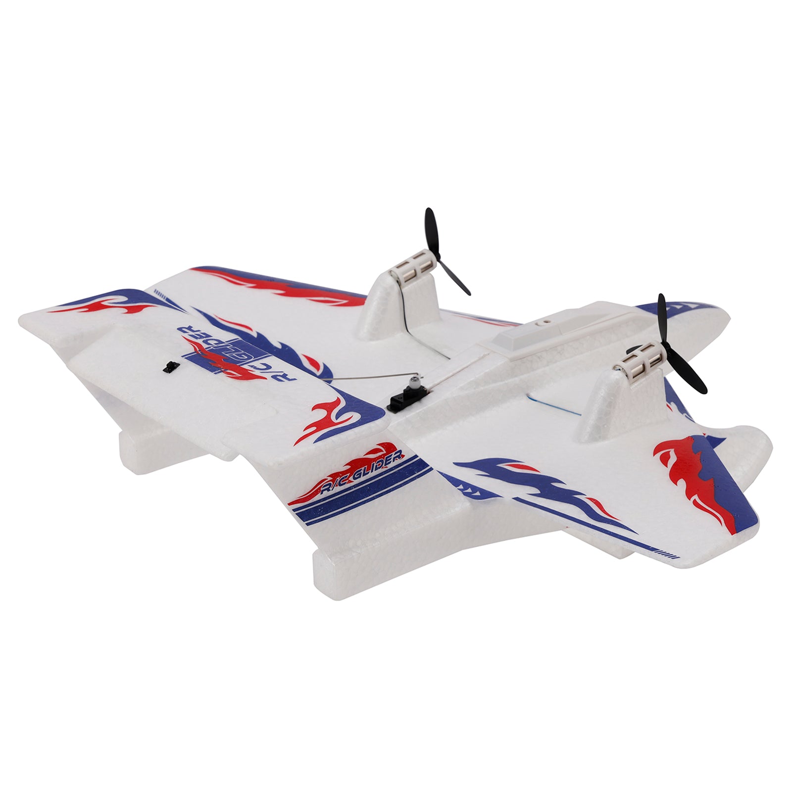 KF701 2.4GHz 3CH RC Plane For Water Land & Air Aircraft Remote With 2 Batteries