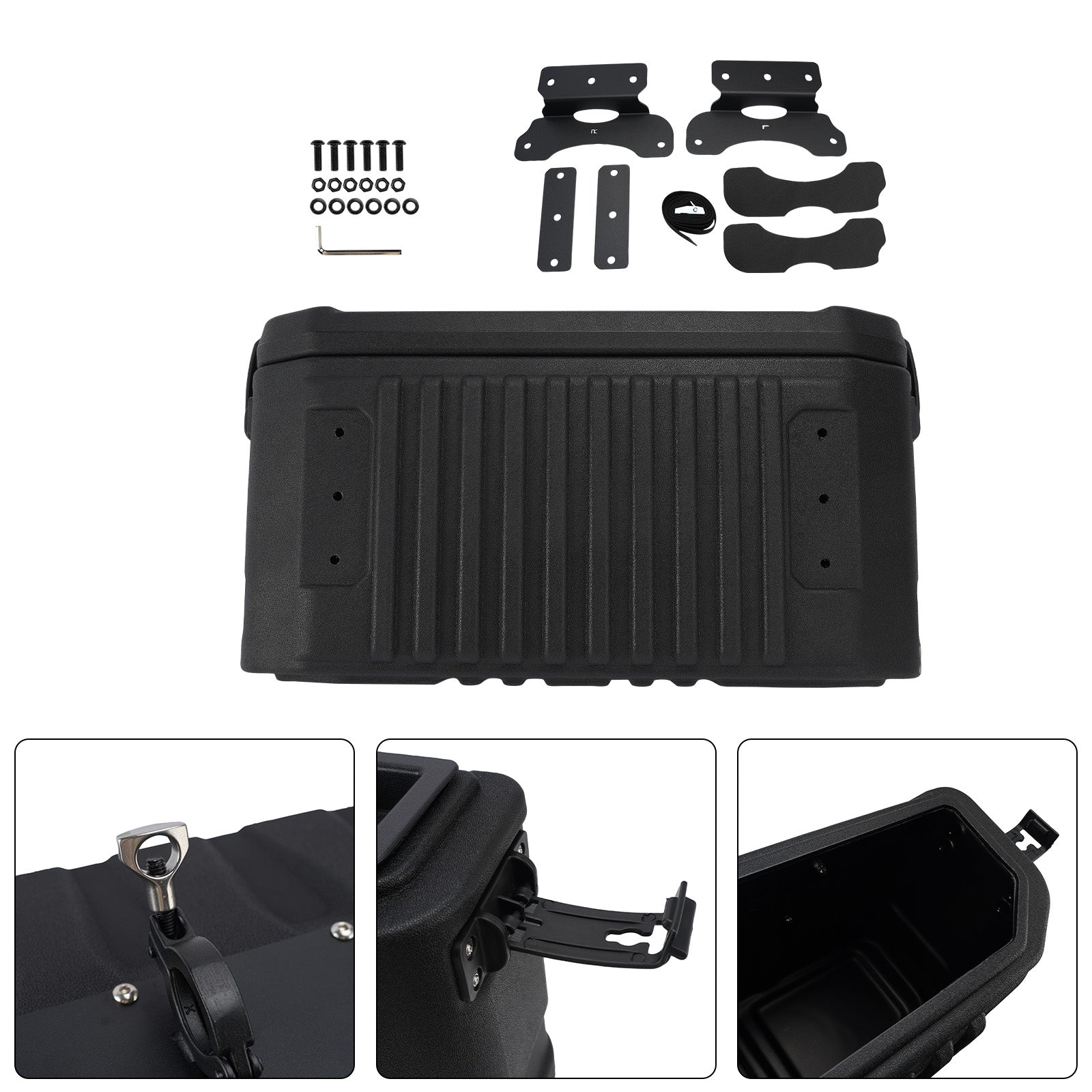 Rear Storage Box Rear Gate Trunk Storage Fit Suzuki Jimny JB64 JB74 2019-2026
