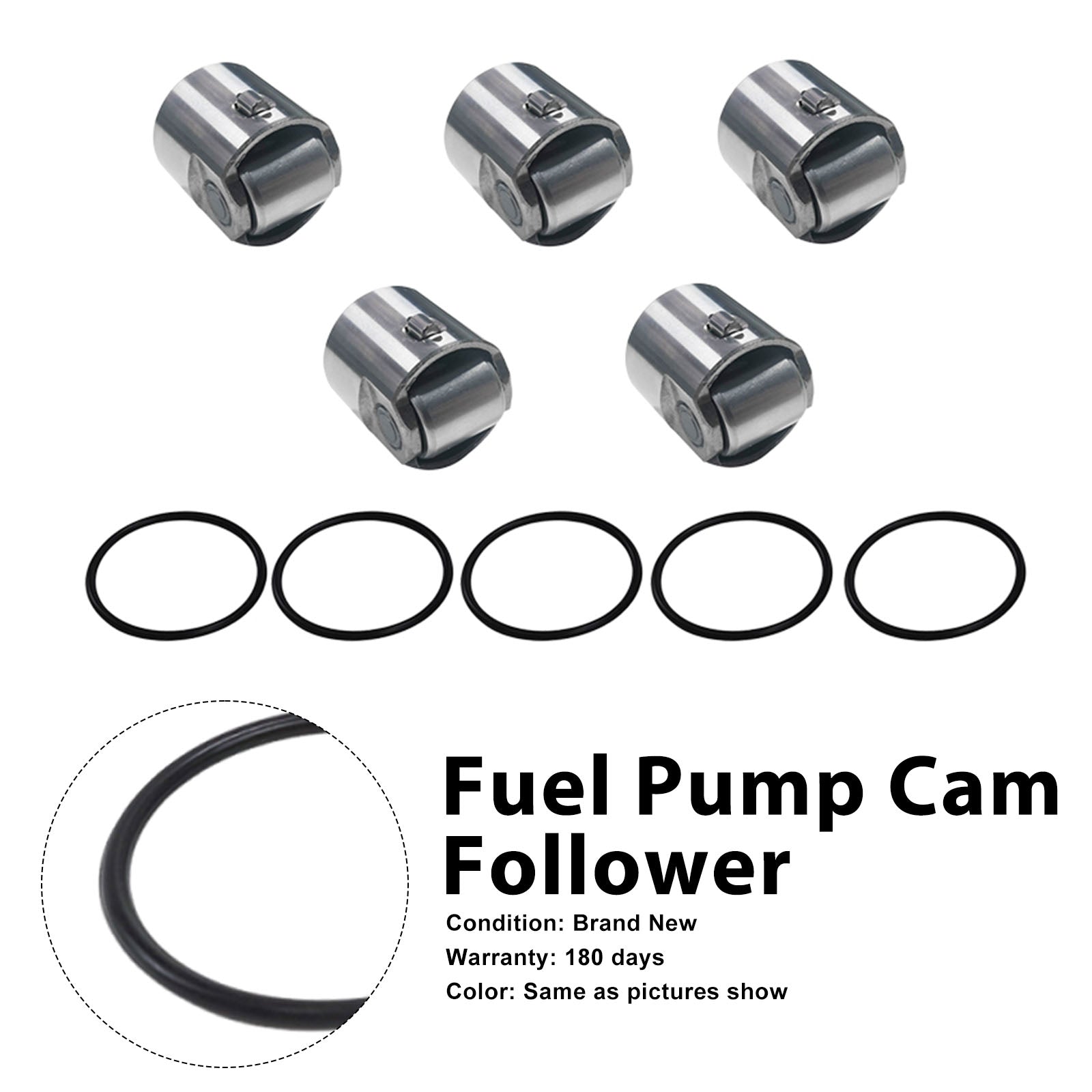 5PCS High Pressure Fuel Pump Cam Follower 06H109311B Fit VW Fit AUDI 711024410