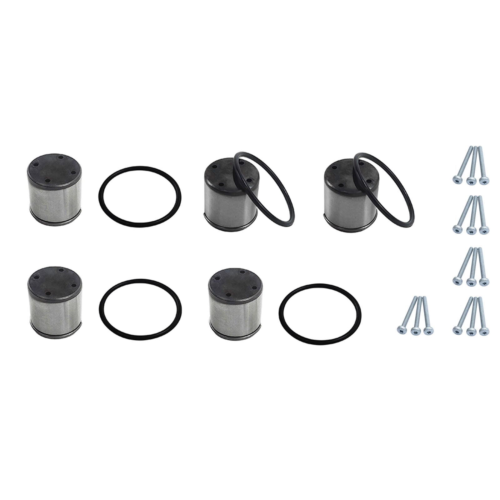 5PCS Fuel Pump Cam Follower Tappet Seal + O-Ring Fit Audi TT 2.0 Fit Seat