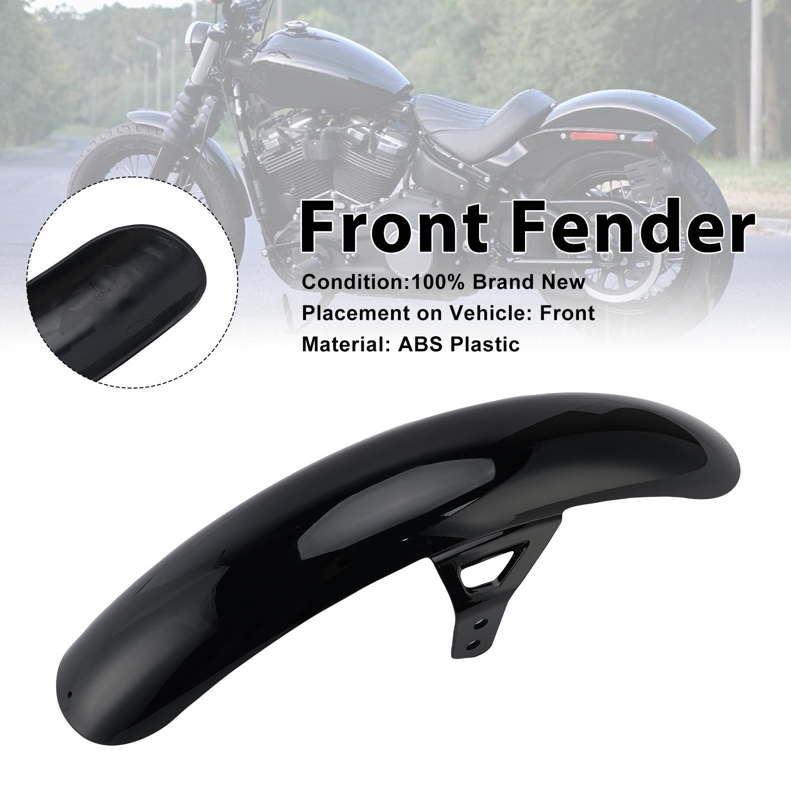 Front Fender Fit For Softail Standard Dyna Low Rider FXBB FXBBS 2018-2026