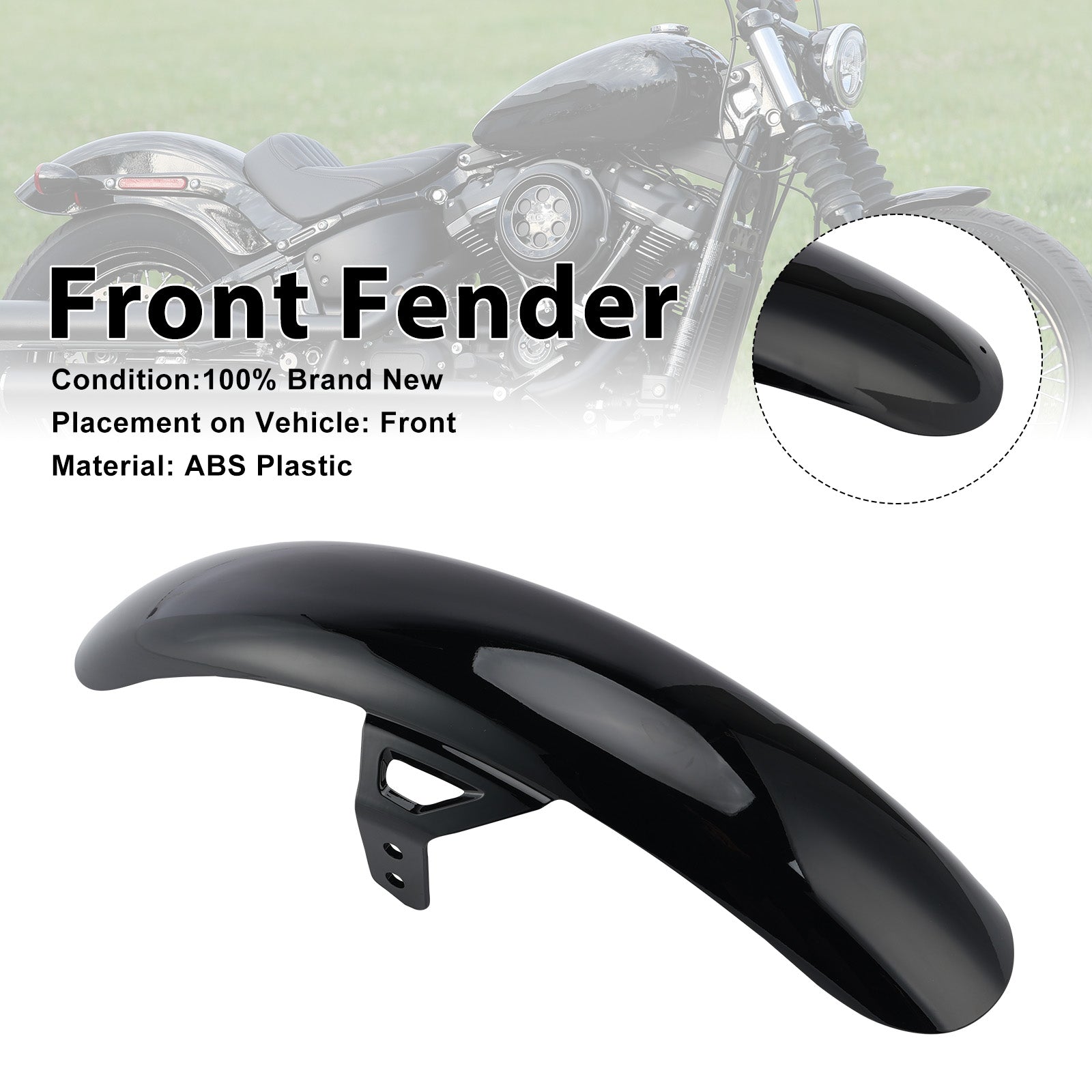 Front Fender Fit For Softail Standard Dyna Low Rider FXBB FXBBS 2018-2026