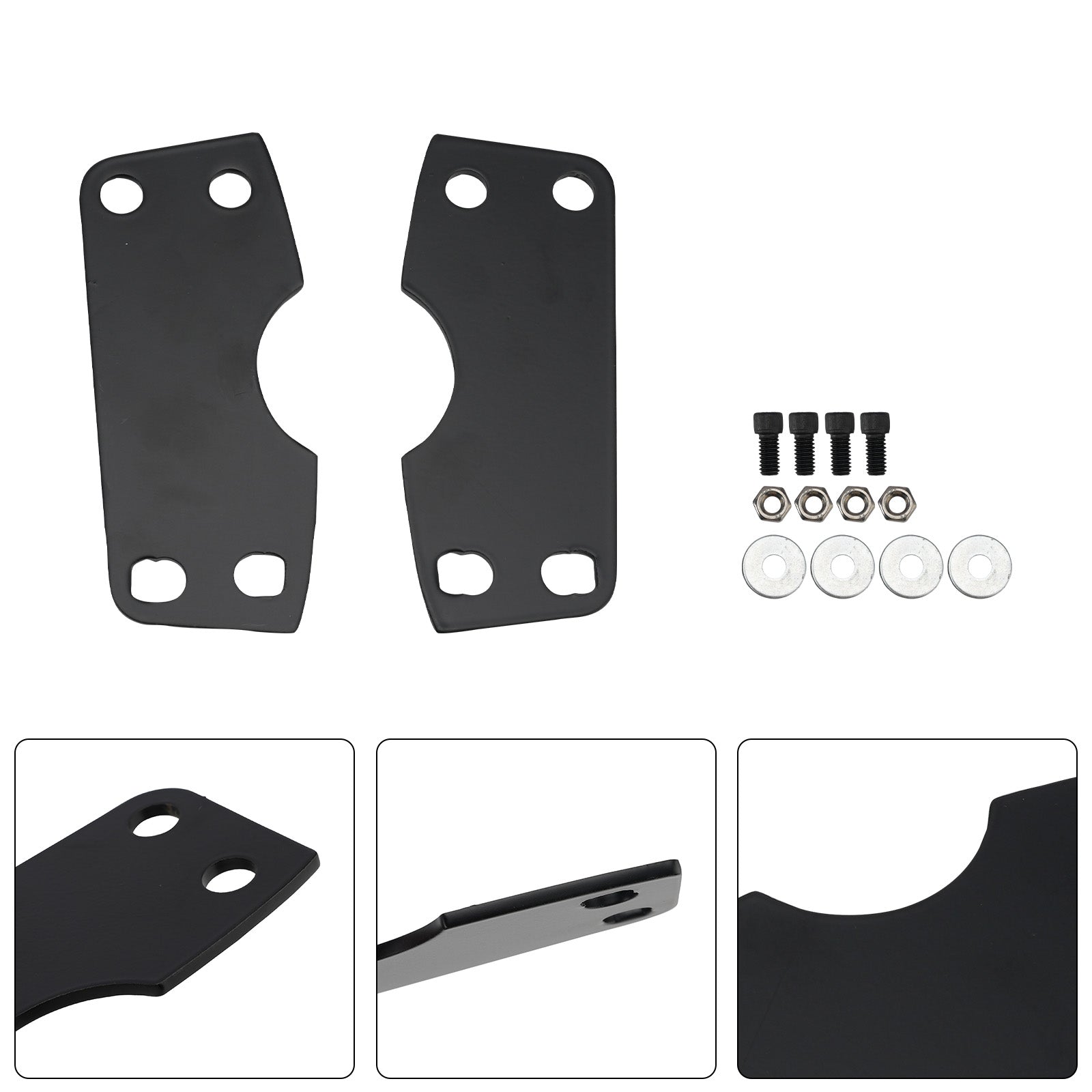 Front Fender Riser Brackets Spacer 21" For Touring Road Glide King Street 2024+