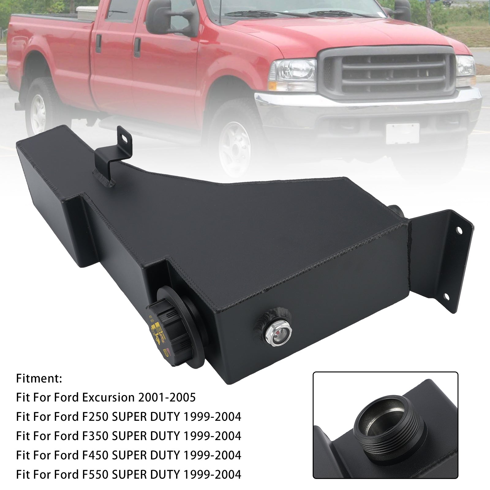 Coolant Reservoir Expansion Tank For Ford F250 F350 F450 F550 99-04 2C3Z8A080AA