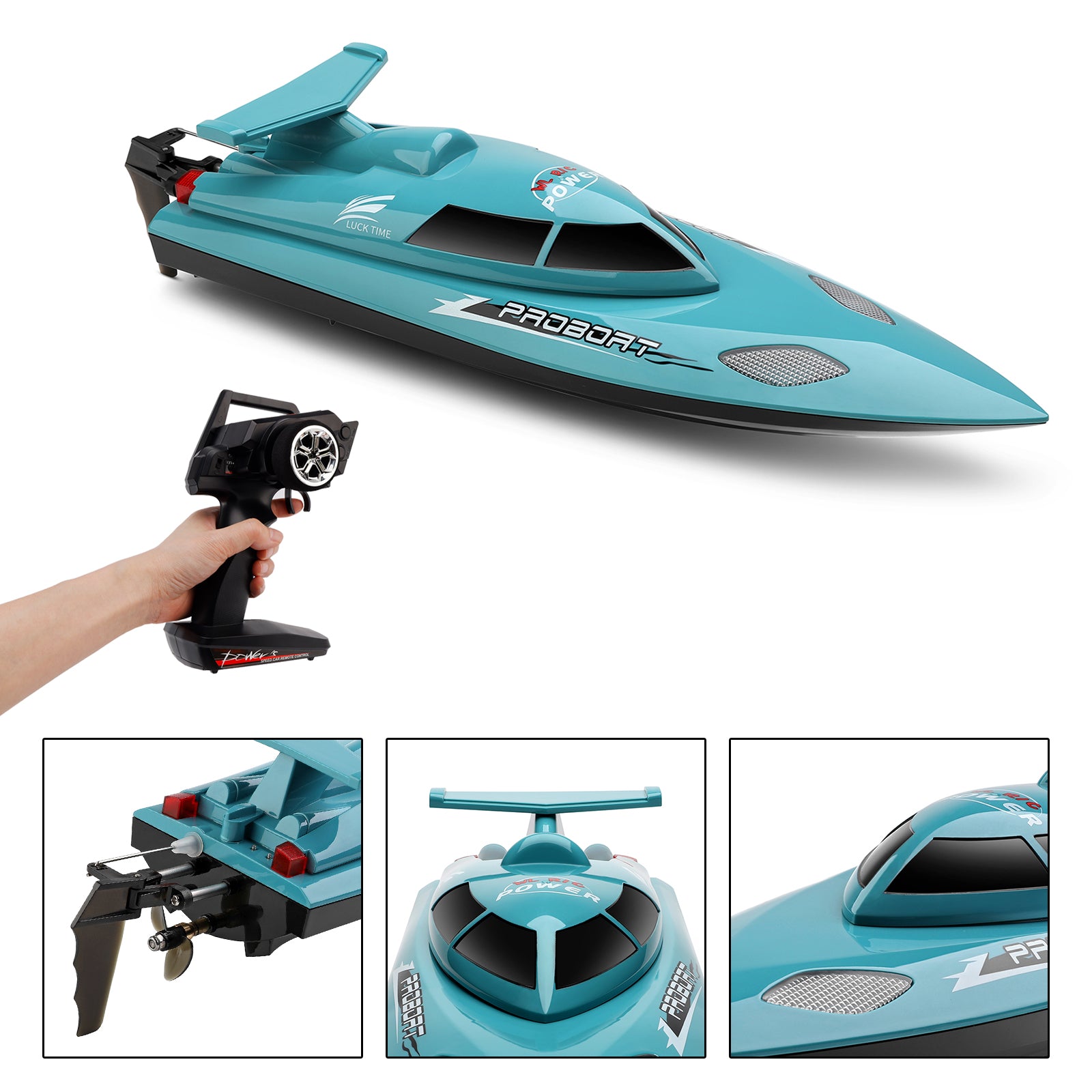 WLtoys WL911-A 2.4GHz 21KM/H High Speed RC Racing Boat Toy With Self Righting