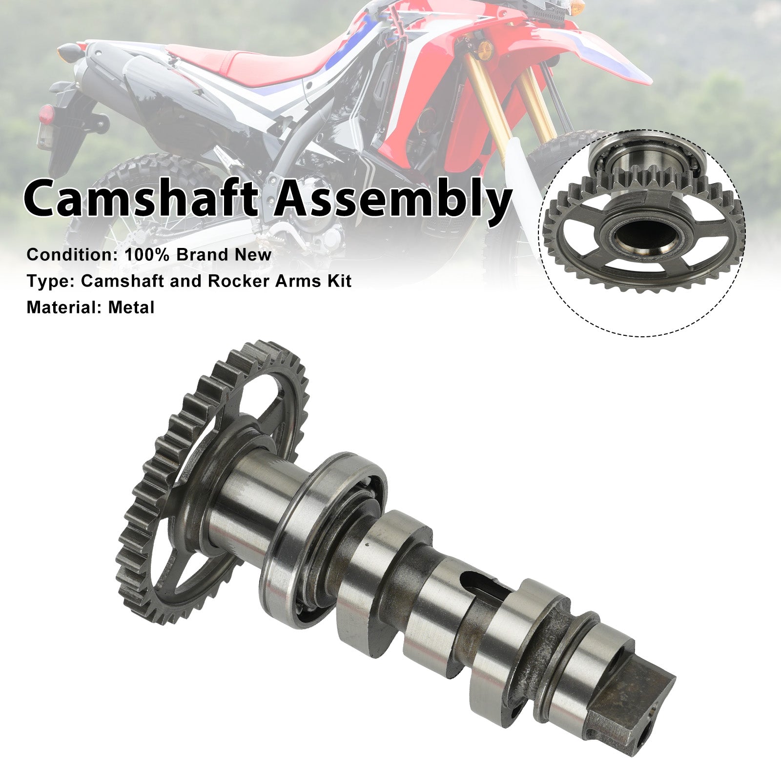 Camshaft Assembly 14100-KRN-A10 For Honda CRF250R 2008-2009