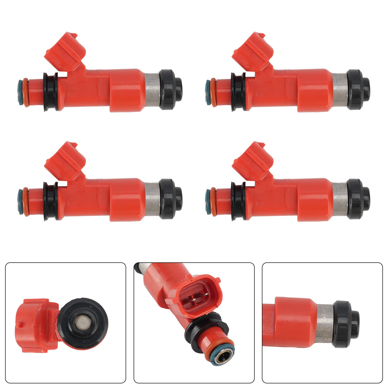4PC Fuel Injectors 15710-02FB0 For Suzuki TL1000R 1998-2003