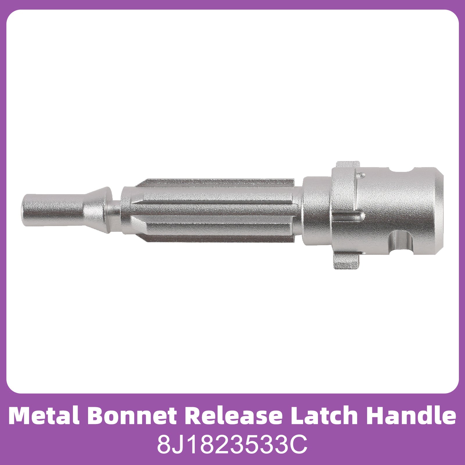 RHD Improved Metal Bonnet Release Latch Handle 8J2823533C for Audi TT MK2 07-14