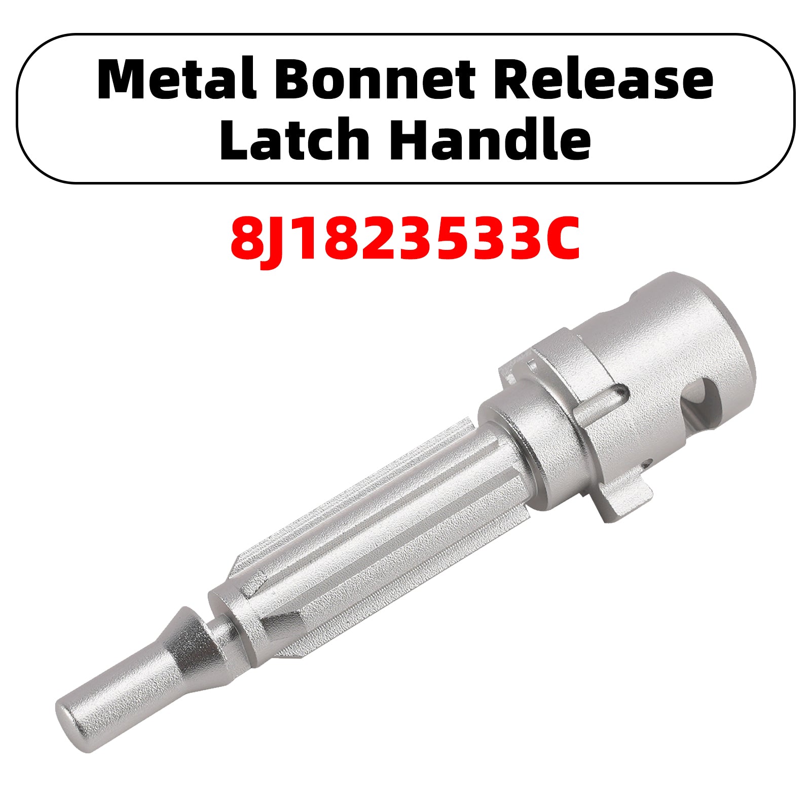 RHD Improved Metal Bonnet Release Latch Handle 8J2823533C for Audi TT MK2 07-14