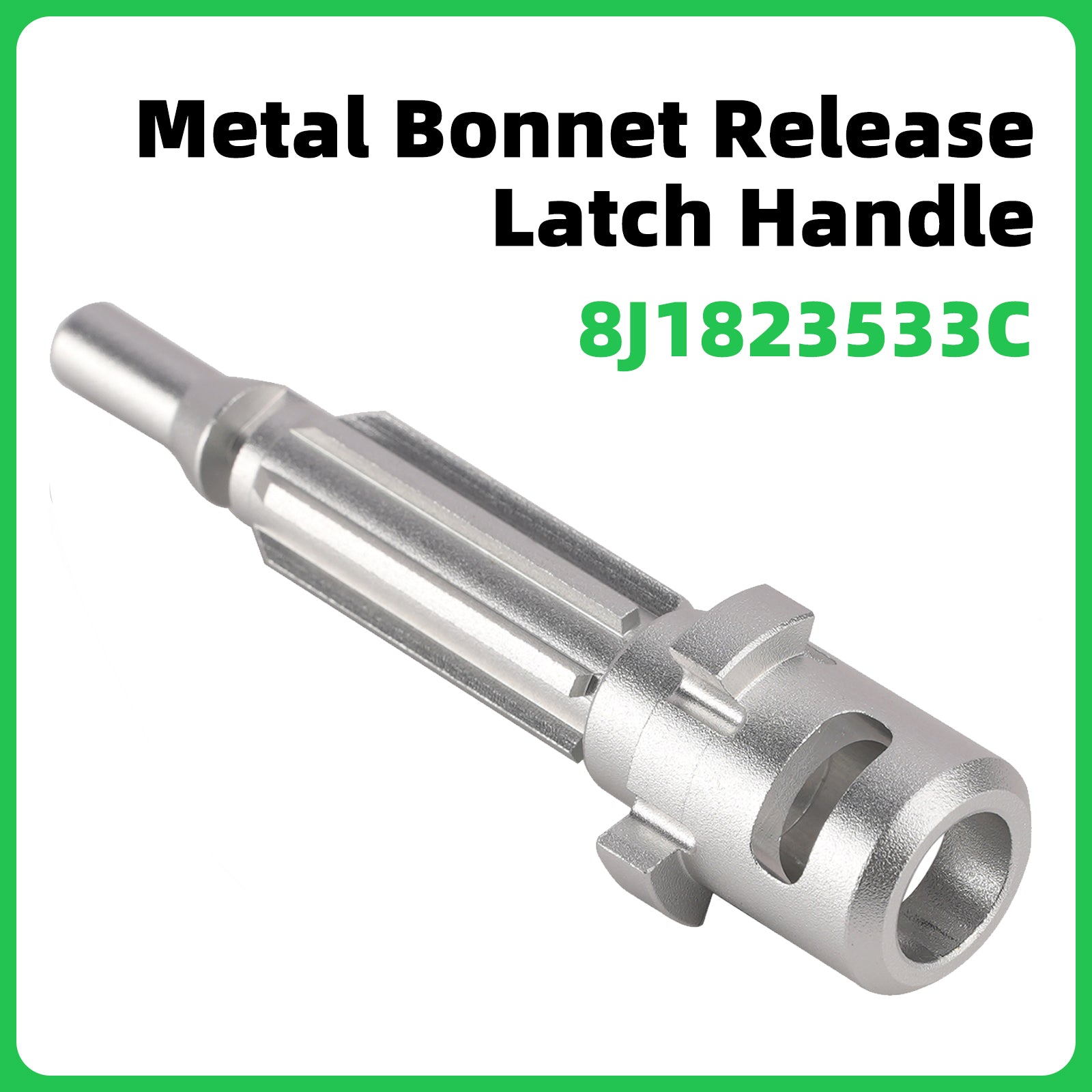 RHD Improved Metal Bonnet Release Latch Handle 8J2823533C for Audi TT MK2 07-14