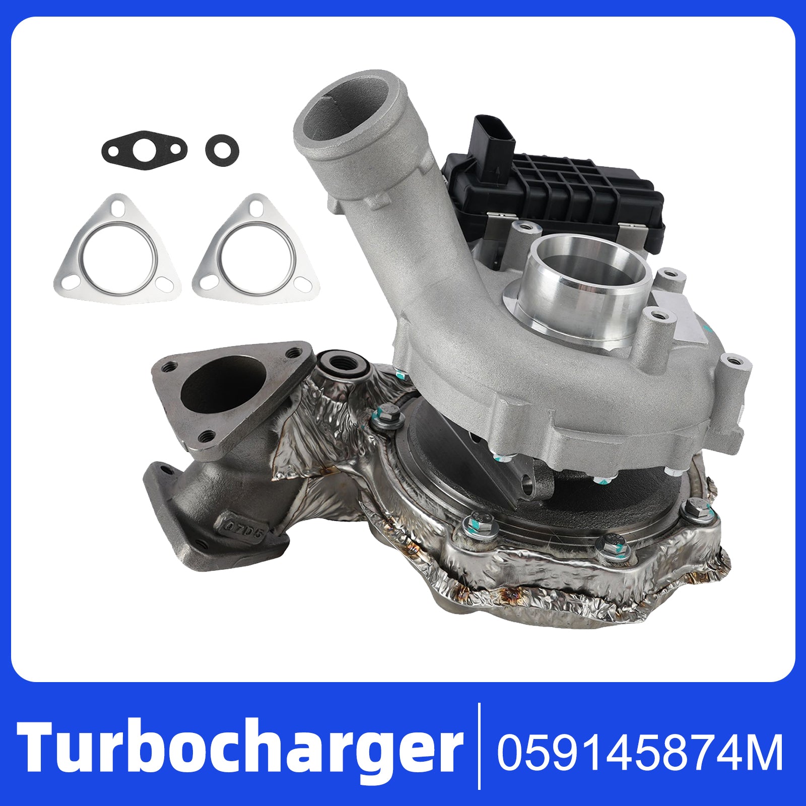 059145874M Turbocharger for Audi A6 A7 Q5 Q7 Touareg 3.0L TDI 2013-2016