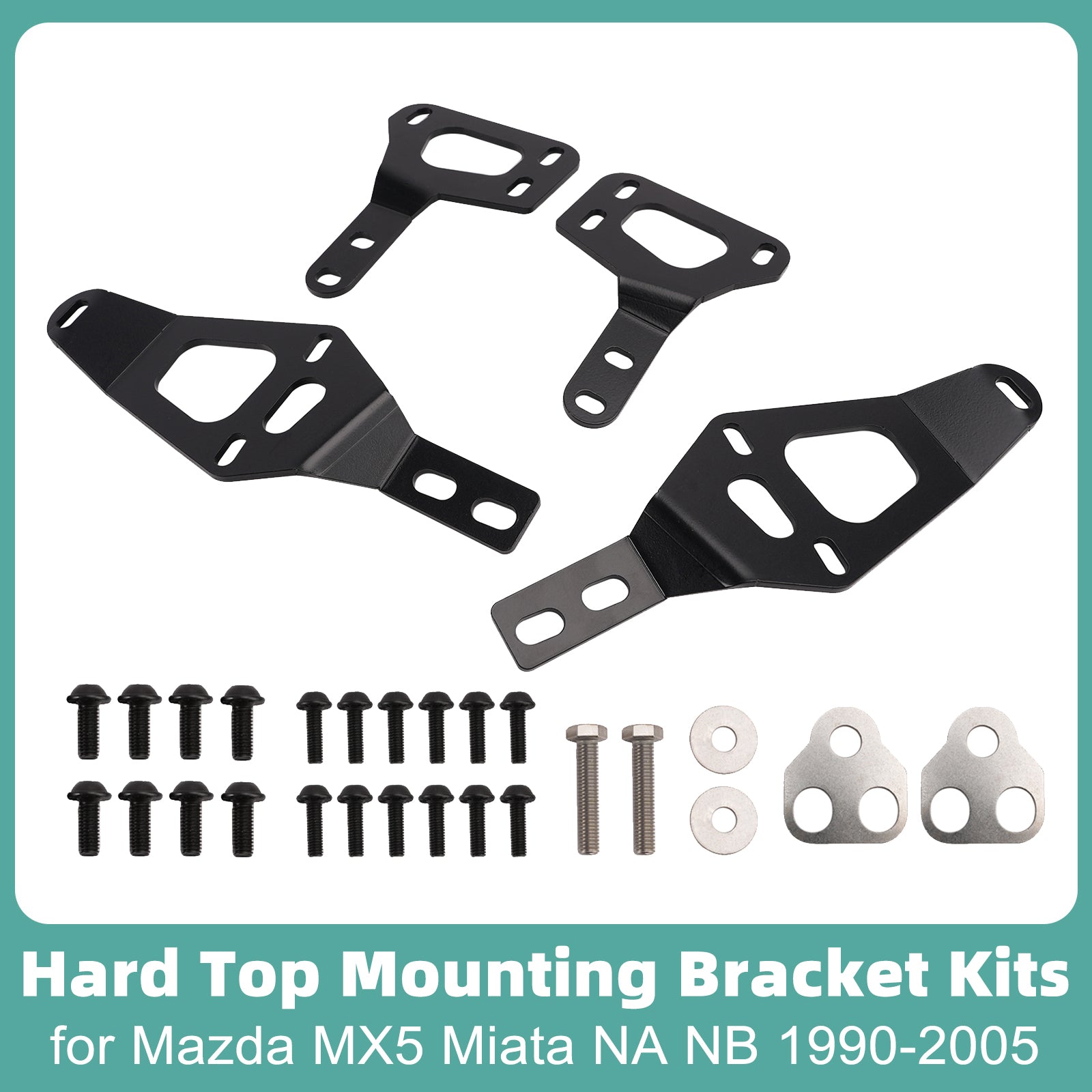 Hard Top Mounting Bracket Kits for Mazda MX5 Miata NA NB 1990-2005