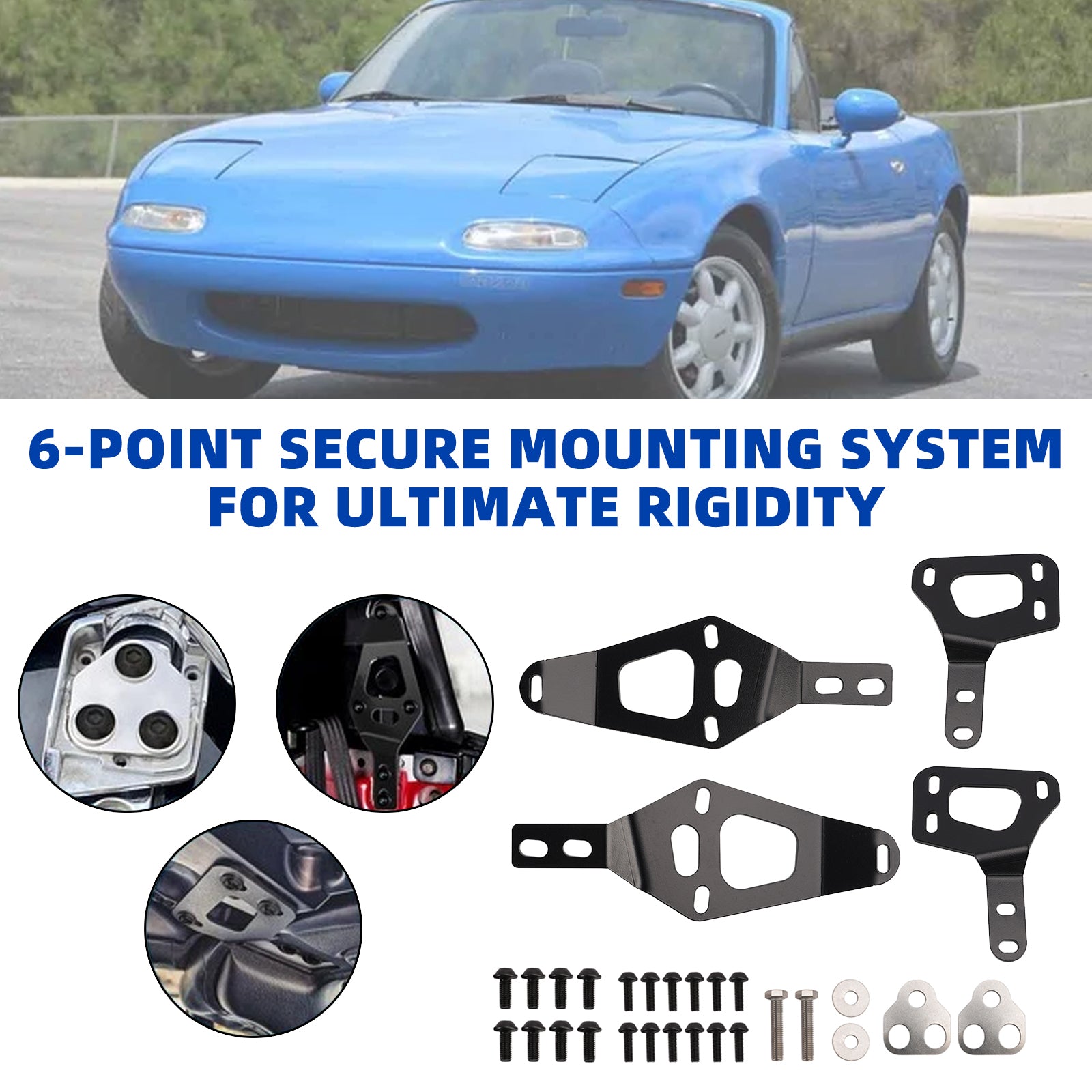 Hard Top Mounting Bracket Kits for Mazda MX5 Miata NA NB 1990-2005