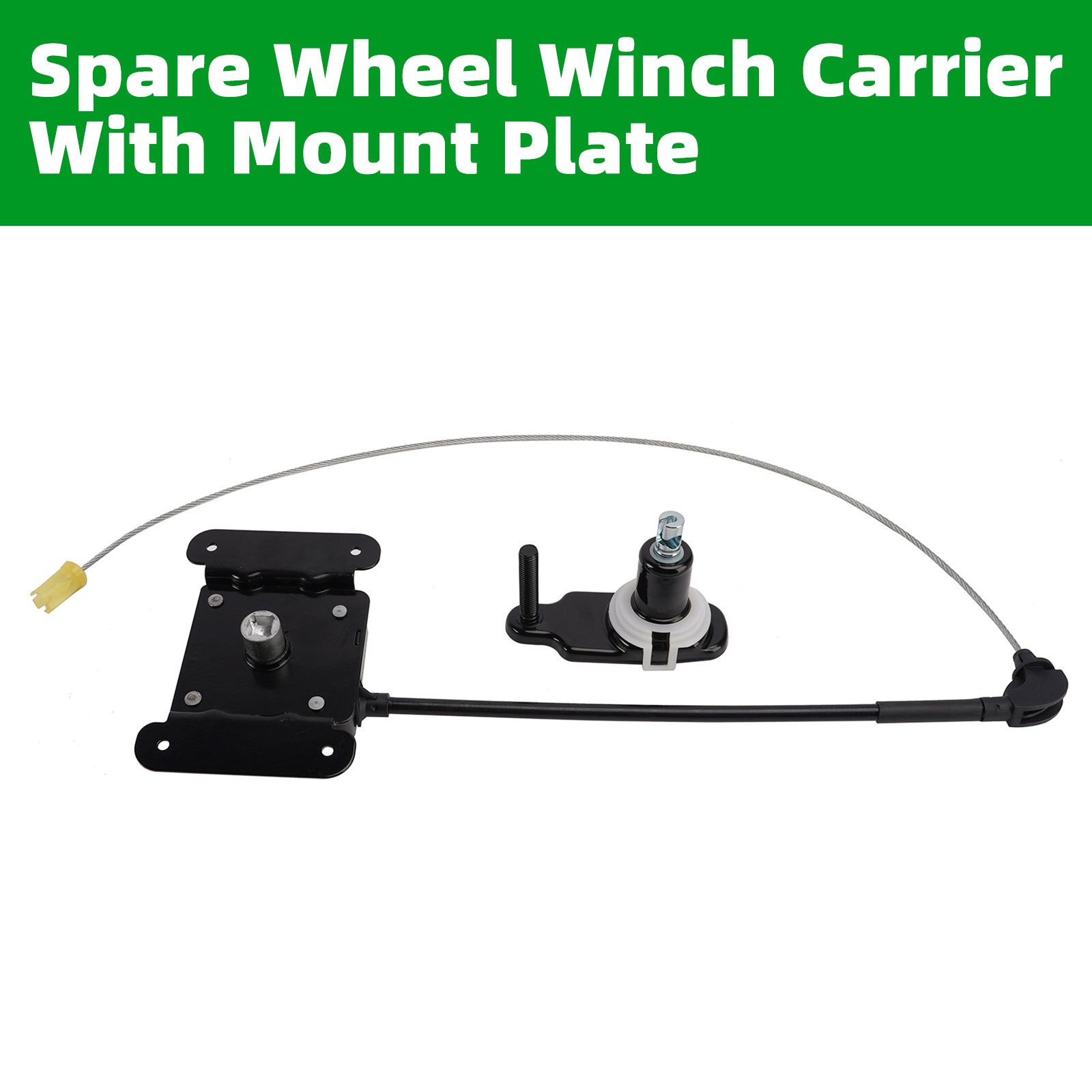 Spare Wheel Winch Carrier With Mount Plate for Ford Transit MK8 Custom