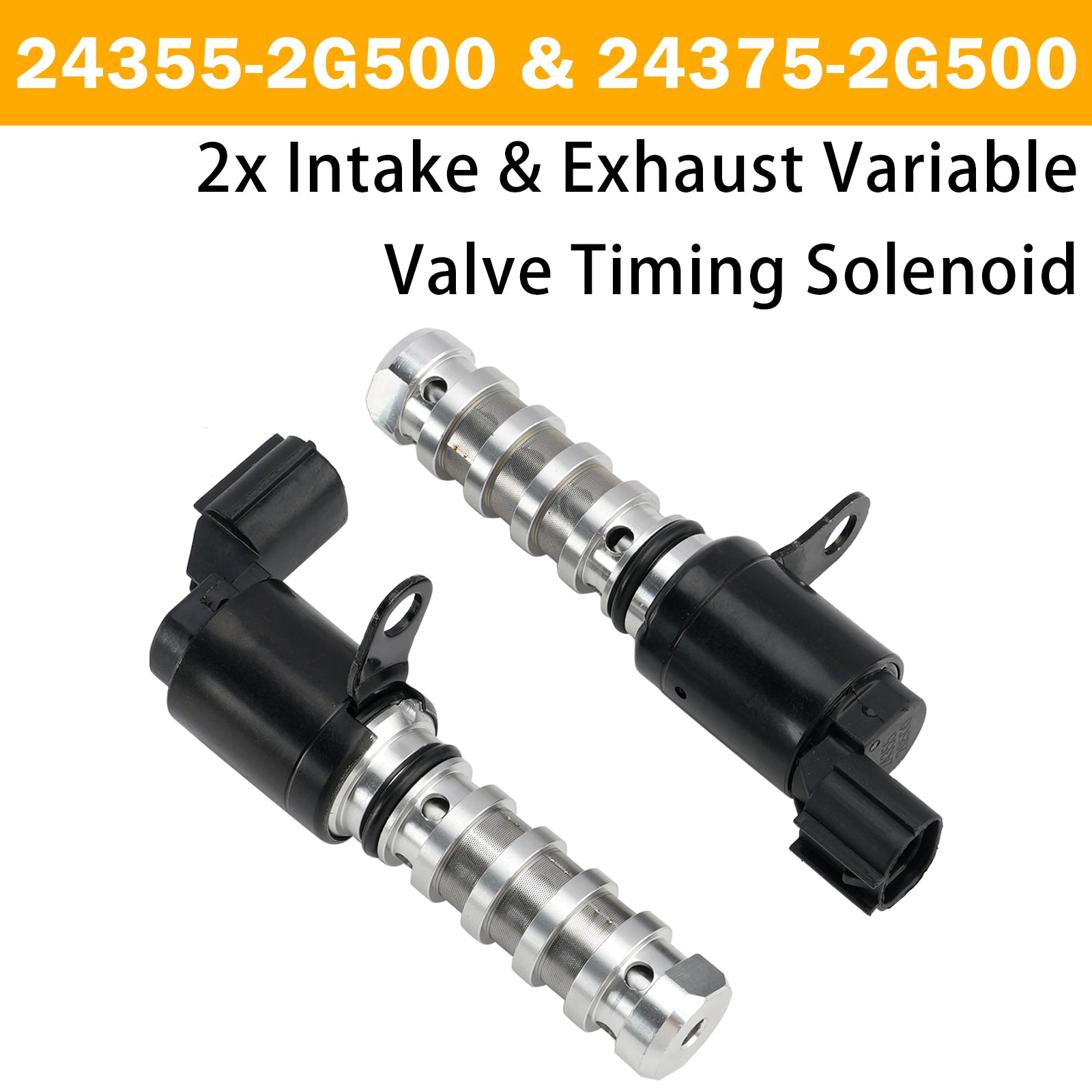 2x Intake & Exhaust Variable Valve Timing Solenoid for Hyundai Santa Fe Sport