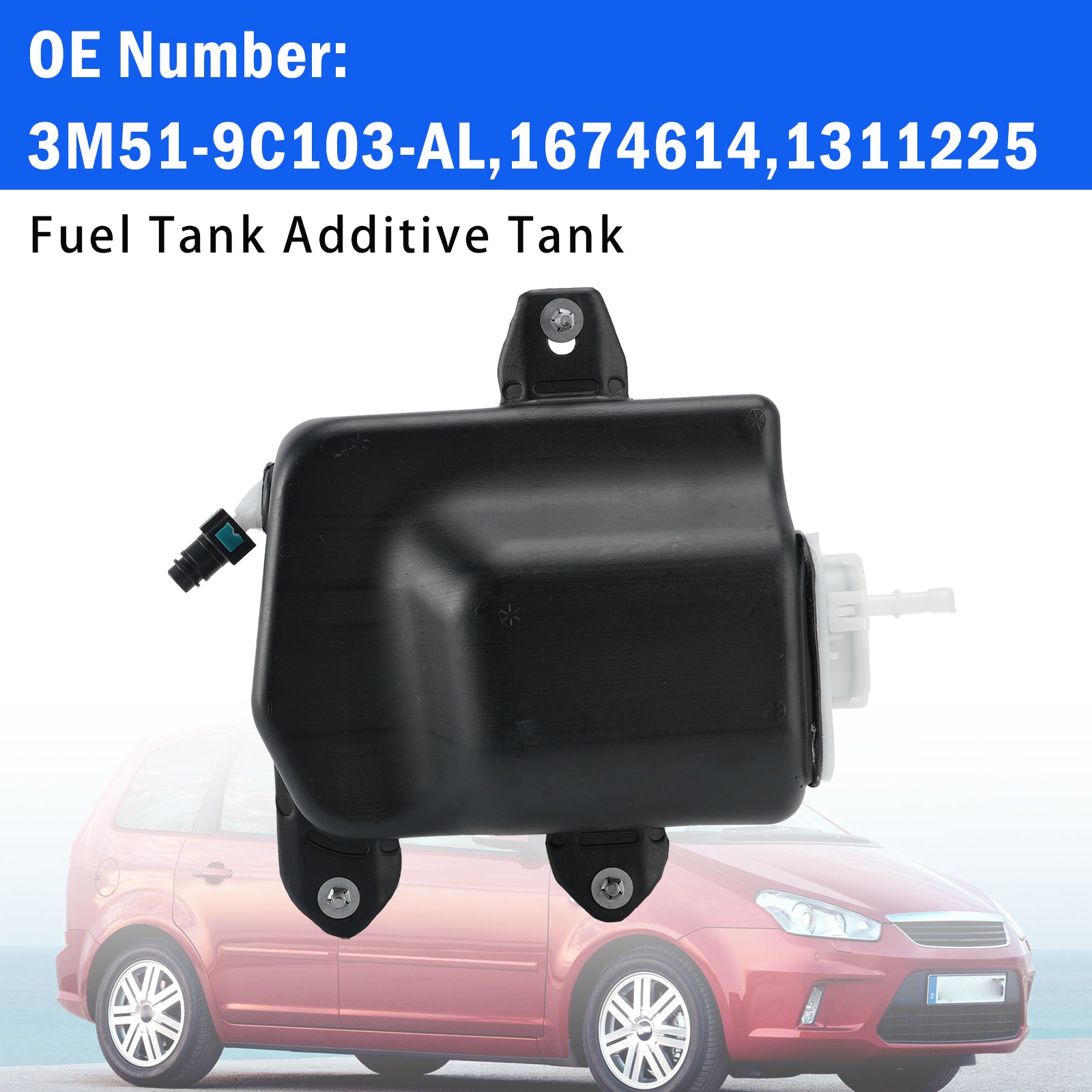 Fuel Additive Tank 3M51-9C103-AL 1674614 For Ford C-Max DM2 Focus II DA DB