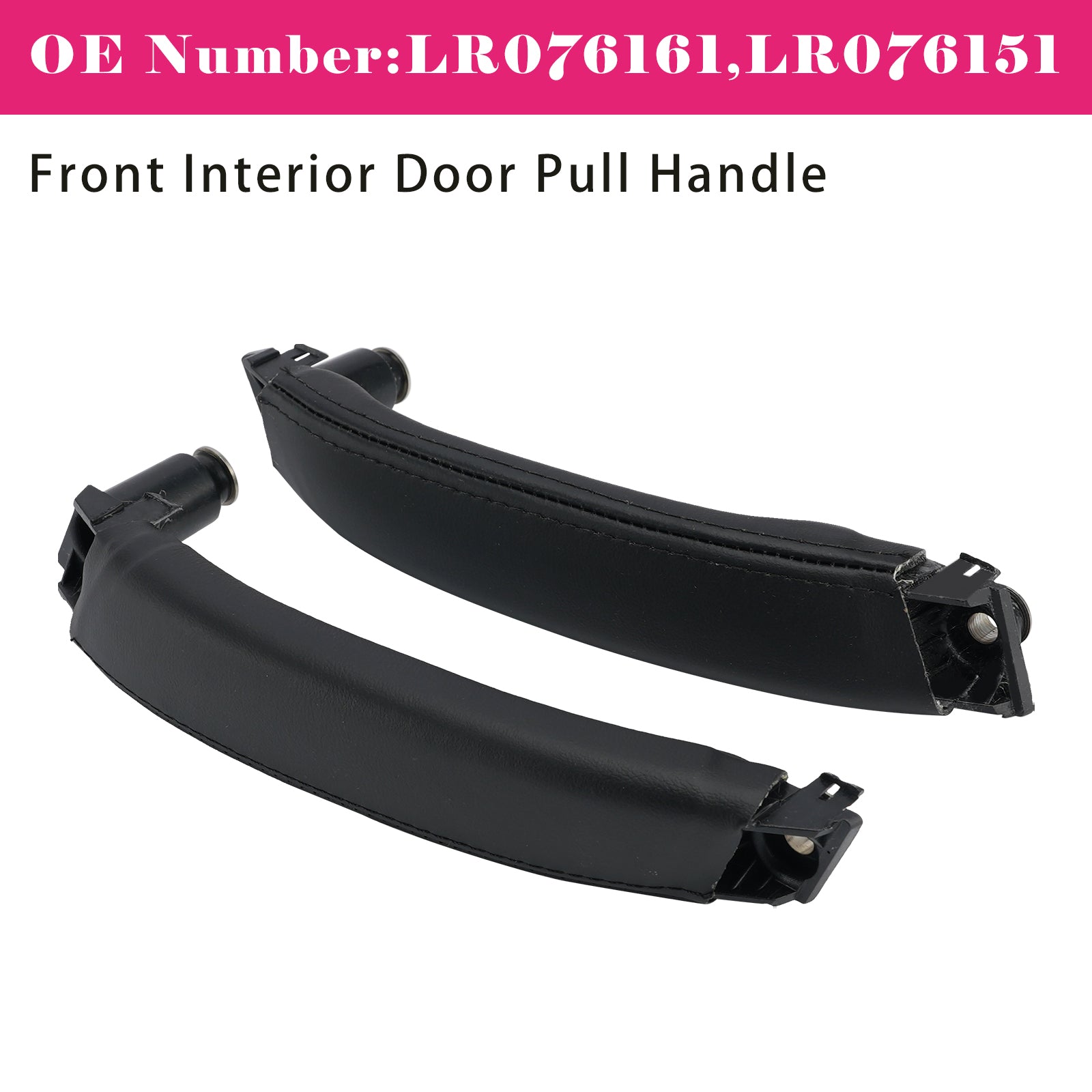 2x Front Interior Door Pull Handle for Land Rover Discovery Sport L550 2015-2019