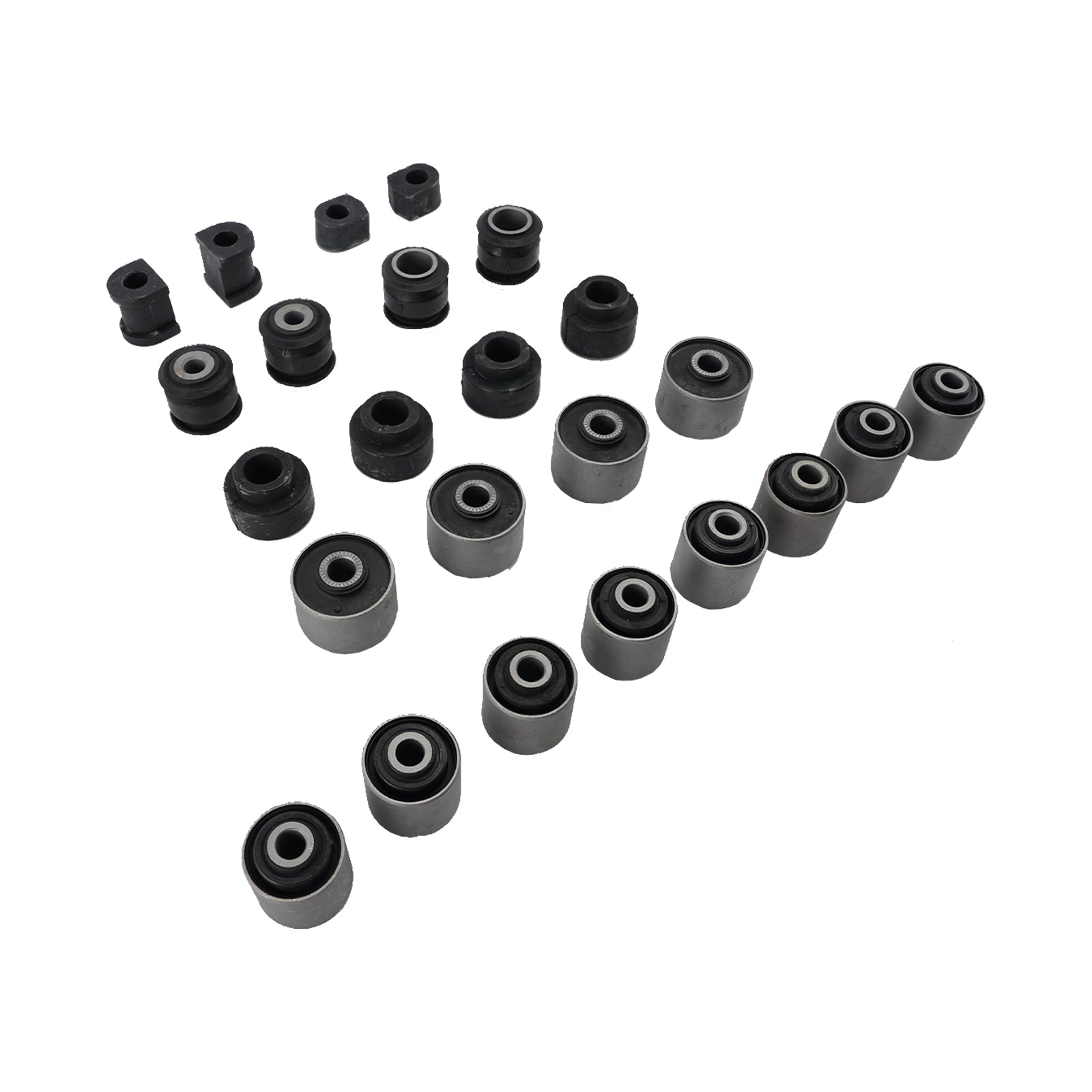 24PCS Full Suspension Arm Bush Kit For Nissan Patrol GQ Y60 GU Y61 1988-2000