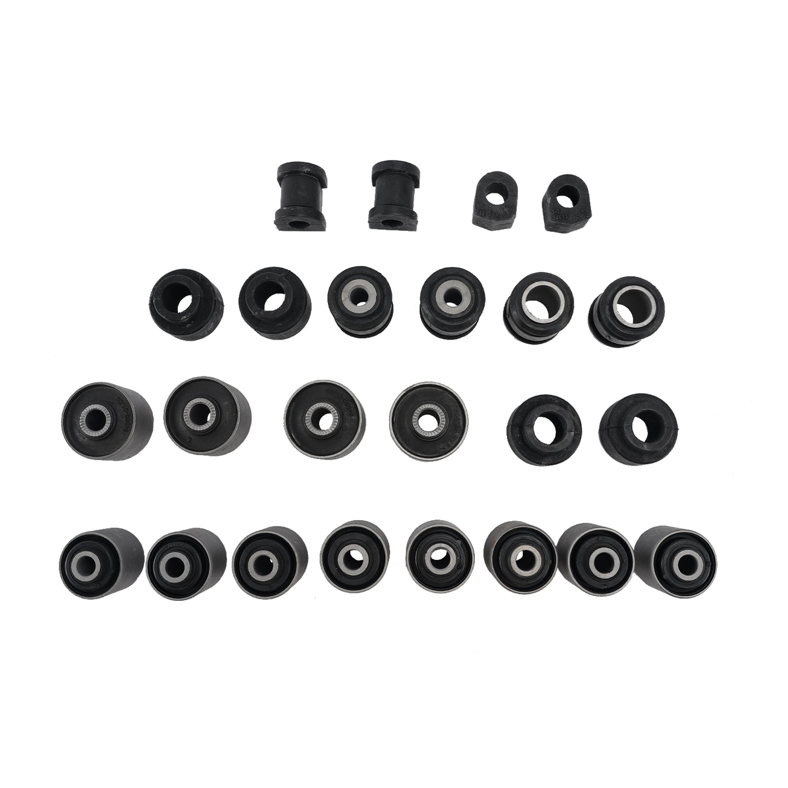 24PCS Full Suspension Arm Bush Kit For Nissan Patrol GQ Y60 GU Y61 1988-2000