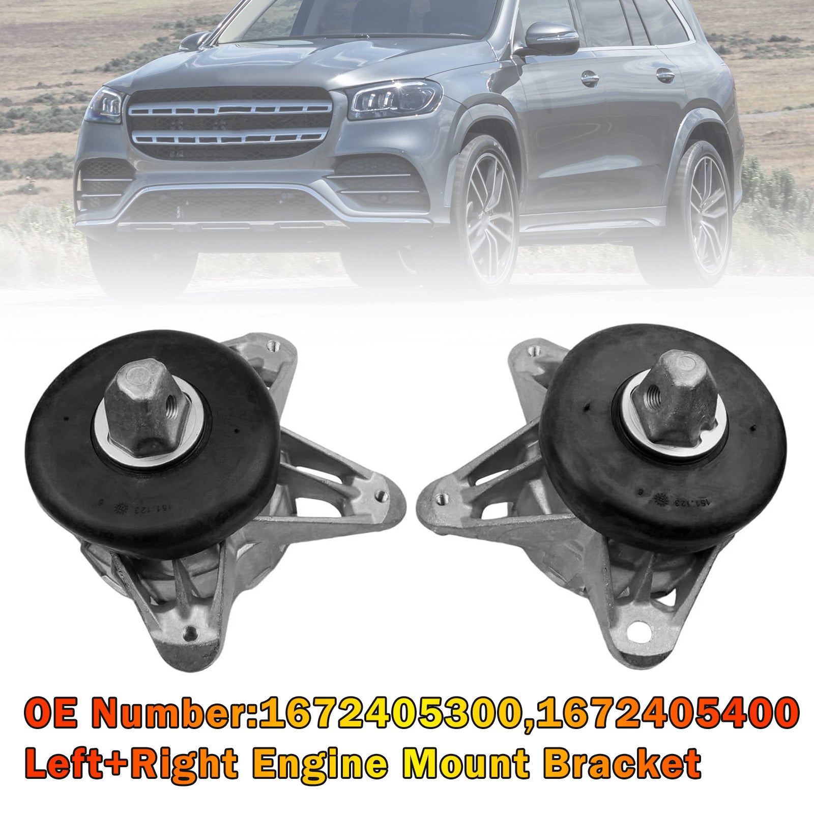 1672405300 1672405400 Engine Motor Mounts For Mercedes GLE450 GLS450 C167