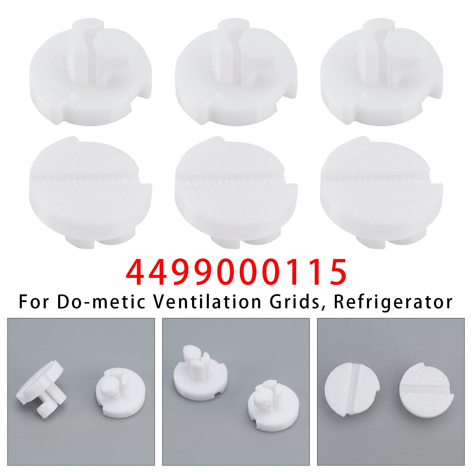 6X Replacement Locking Screws For Dometic Fridge Vent Grille