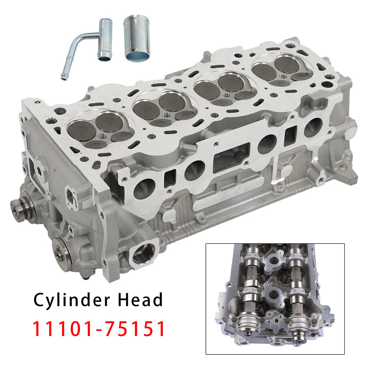 Complete Cylinder Head 2.7L DOHC 2TRFE For Toyota Tacoma 4Runner 2005-2022 2TR