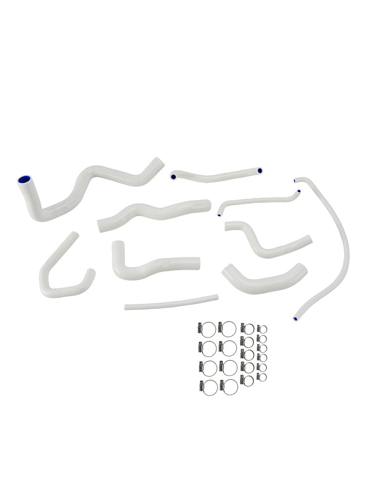 Silicone Radiator coolant Hose kit For Kawasaki Ninja 636 ZX-6R 09-26 White