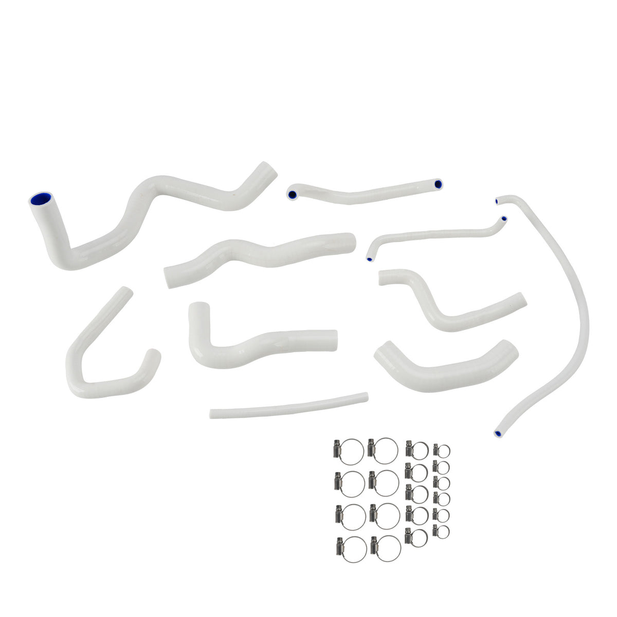 Silicone Radiator coolant Hose kit For Kawasaki Ninja 636 ZX-6R 09-26 White