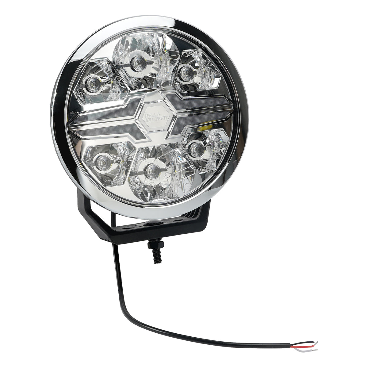 Round Auxiliary Lamp ValueFit 9" Ref.25 12/24V 17W 1700LM 6000K For HELLA