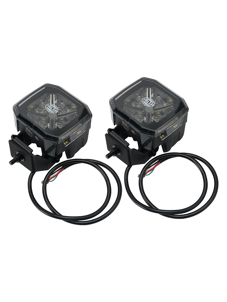 Square Spot Auxiliary Lamp ValueFit 4.3" 12/24V 60W 7100LM 5700K For HELLA