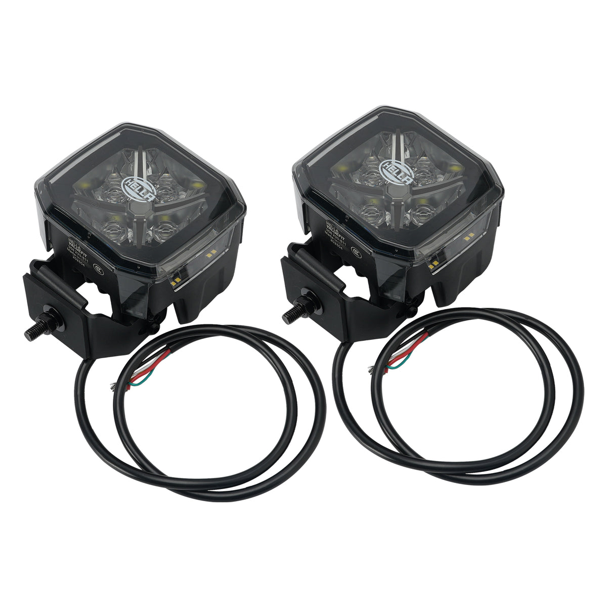 Square Spot Auxiliary Lamp ValueFit 4.3" 12/24V 60W 7100LM 5700K For HELLA