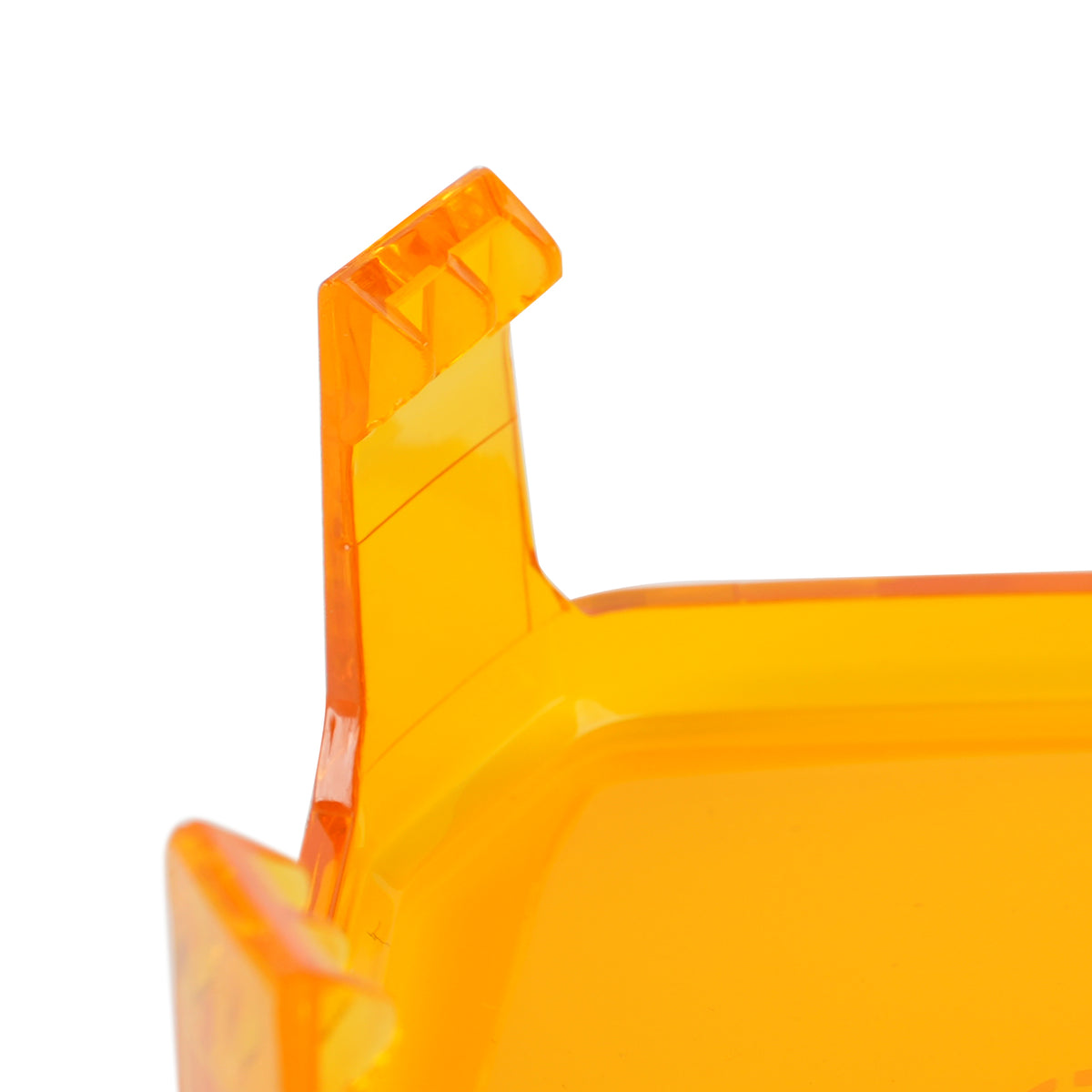 Square Amber Lamp Outer Protective Cover ValueFit 3.6" For HELLA 358233961