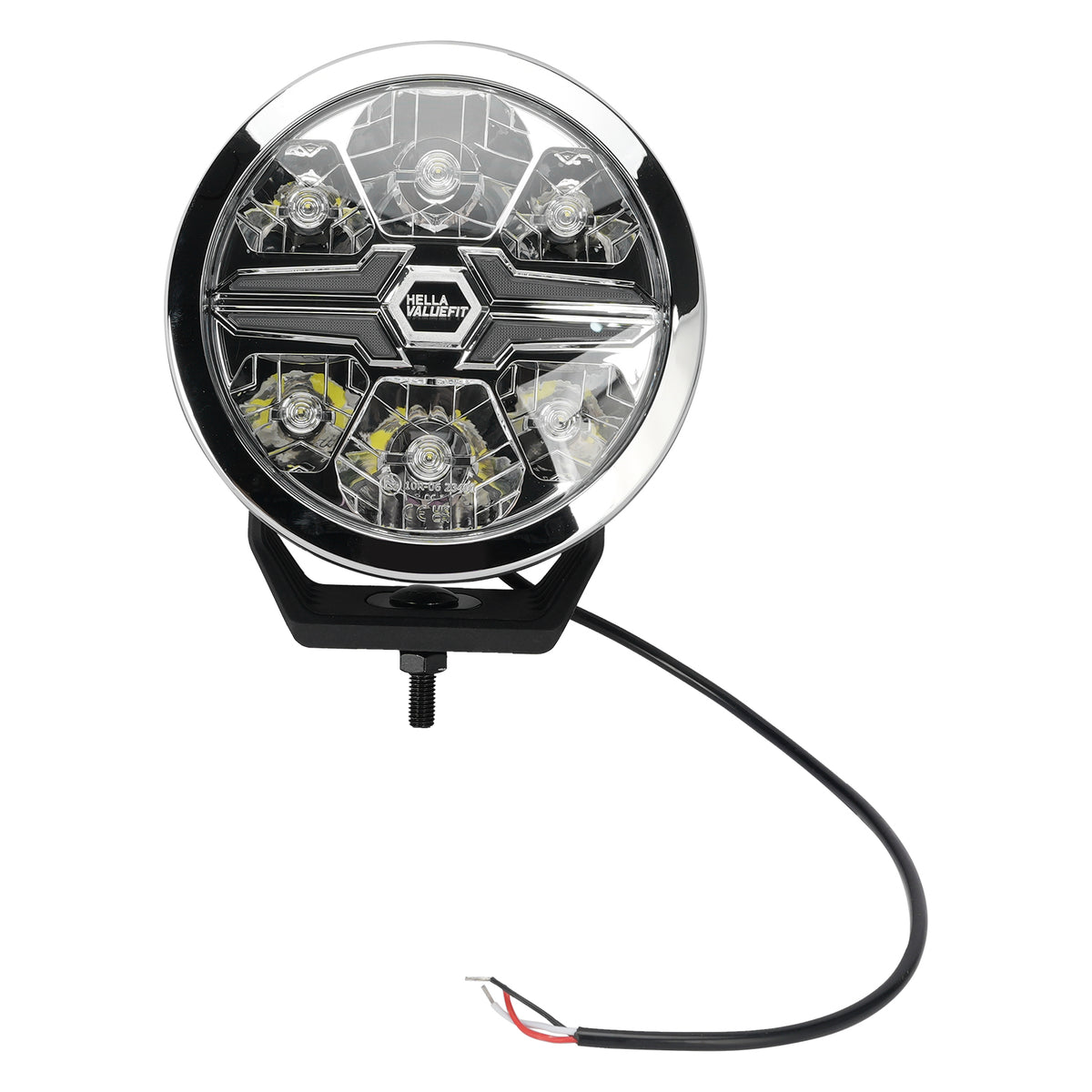 Round Auxiliary Lamp ValueFit 7" Ref.25 12/24V 22W 1670LM 6000K For HELLA