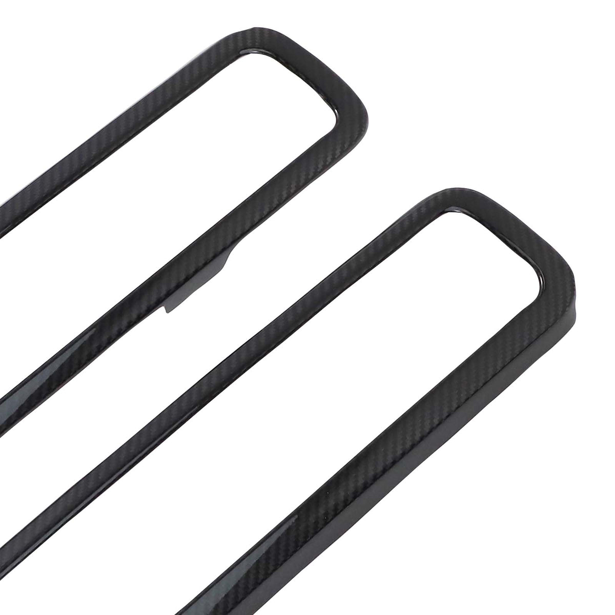 Dry Carbon Fiber Inner Door Frame Cover Trim Fit Benz W464 W463A G500 2019-2023
