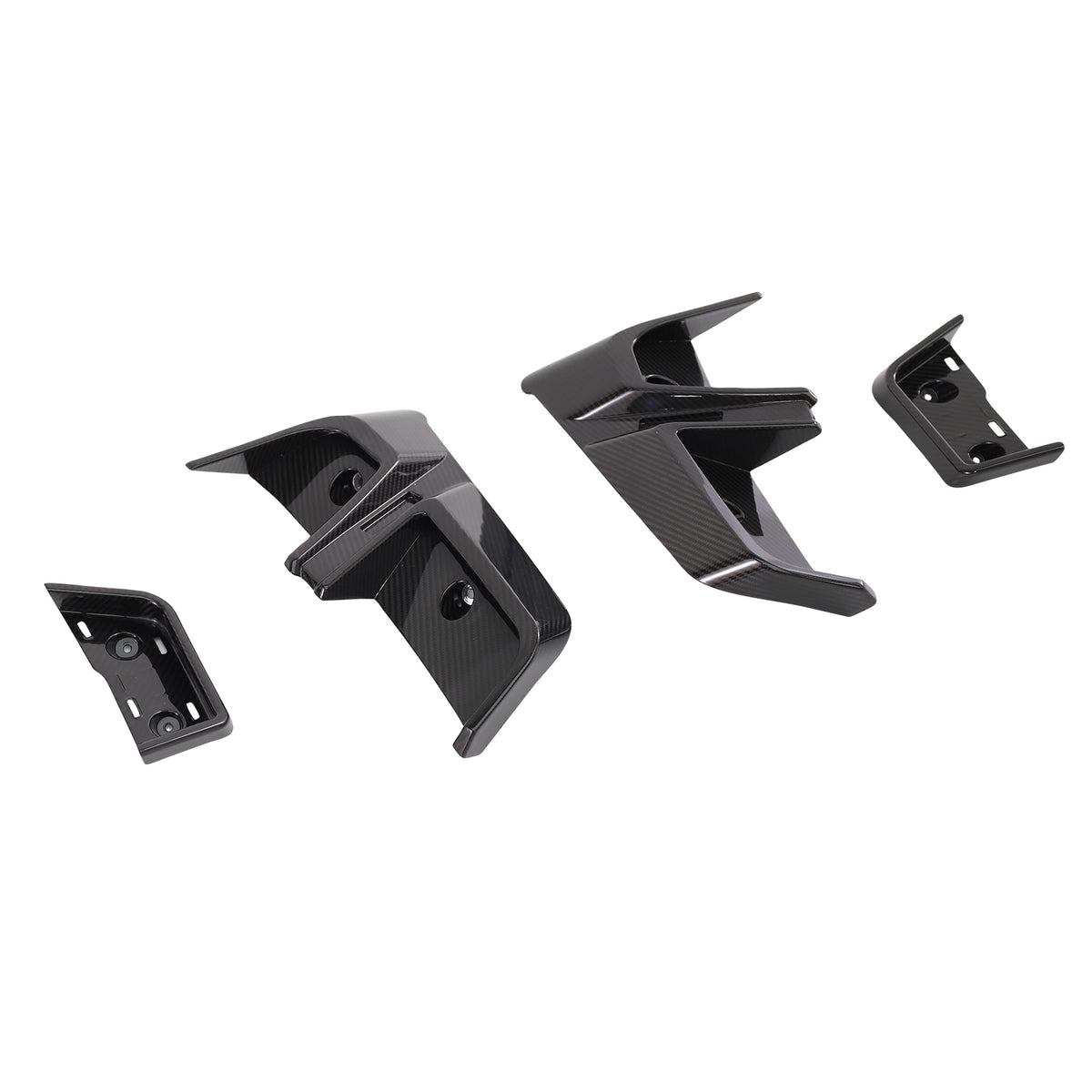 Dry Carbon Fender Flares Arch Trims Fit Mercedes Benz W464 B700 B800 2019+ Wide
