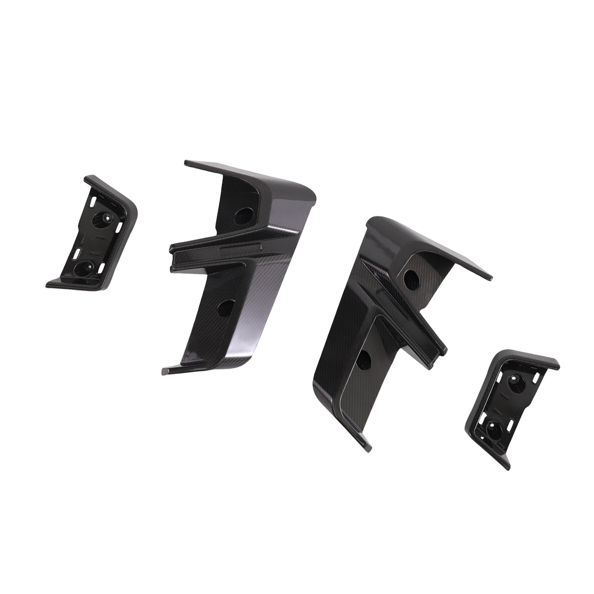 Dry Carbon Fender Flares Arch Trims Fit Mercedes Benz W464 B700 B800 2019+ Wide