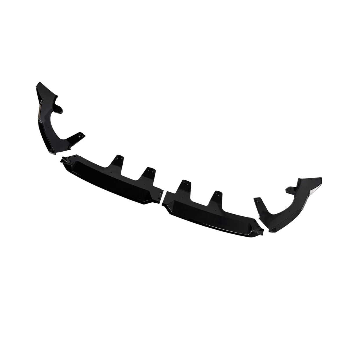 Gloss Black Front Bumper Lip Spoiler Splitter Fit BMW X3 G45 M-Sport 2025+