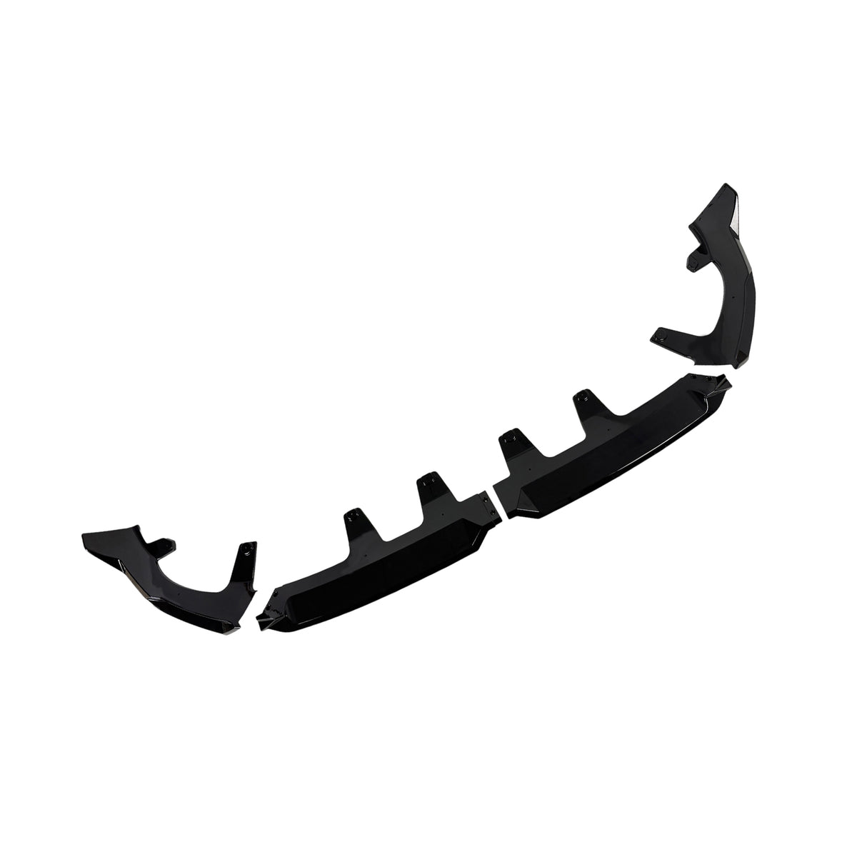 Gloss Black Front Bumper Lip Spoiler Splitter Fit BMW X3 G45 M-Sport 2025+