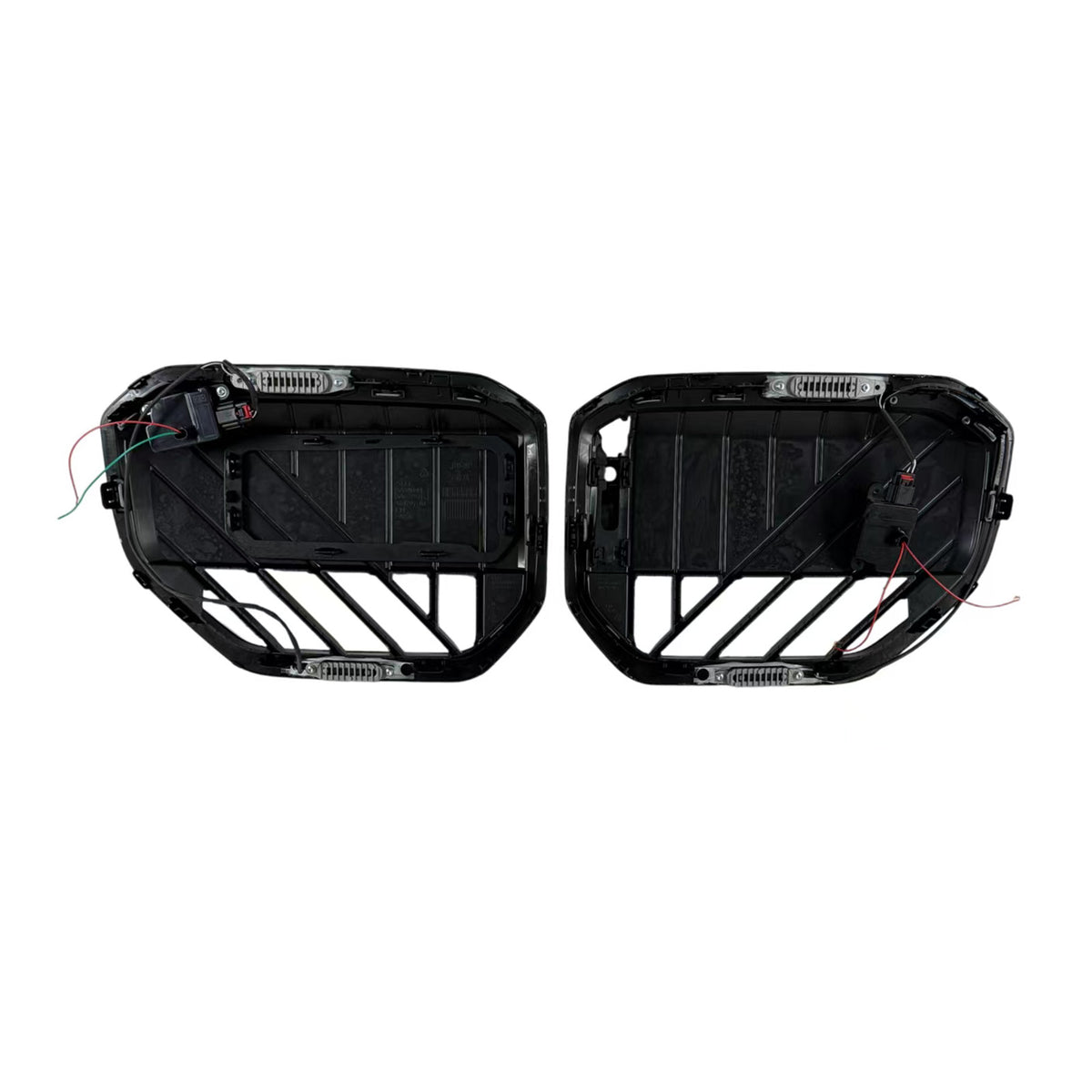 Black Front Bumper Grill Grille Fit BMW X3 G45 2025+ W/LED Light