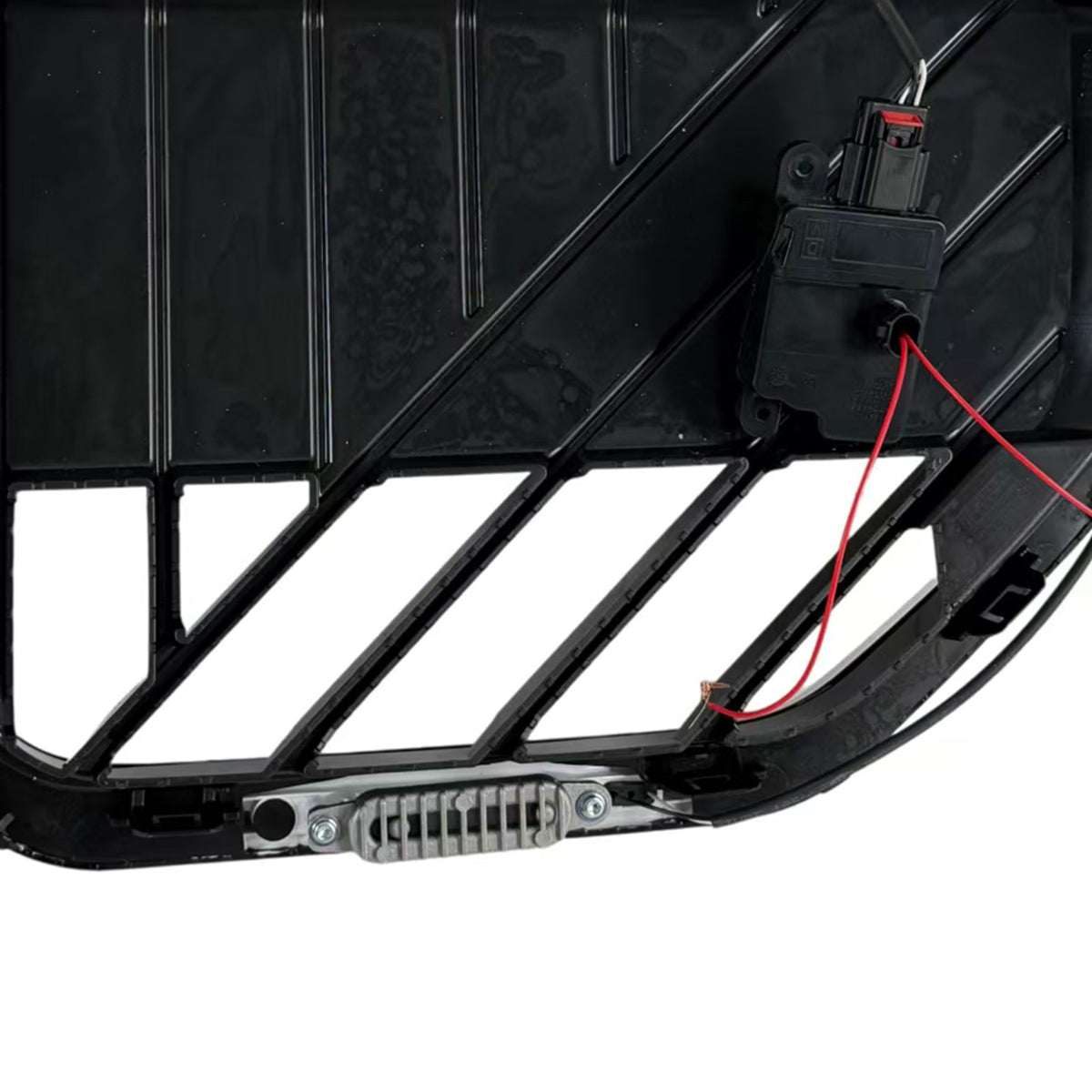 Black Front Bumper Grill Grille Fit BMW X3 G45 2025+ W/LED Light