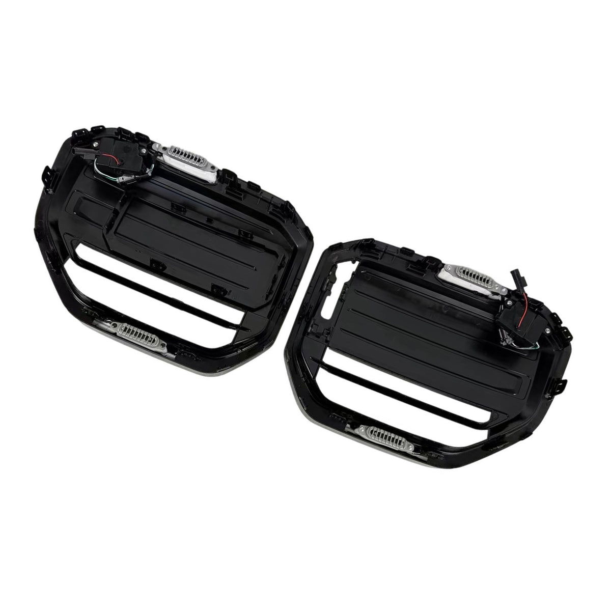 M50-Style Front Bumper Grill Grille Fit BMW X3 G45 2025+ Black W/LED Light
