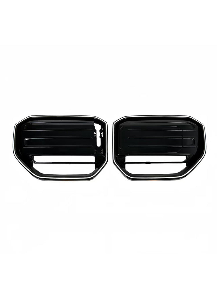 M50-Style Front Bumper Grill Grille Fit BMW X3 G45 2025+ Black W/LED Light