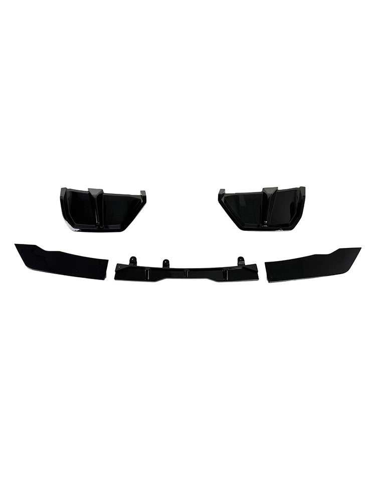 Gloss Black Rear Bumper Diffuser Lip Fit BMW X3 G45 M-Sport 2025+