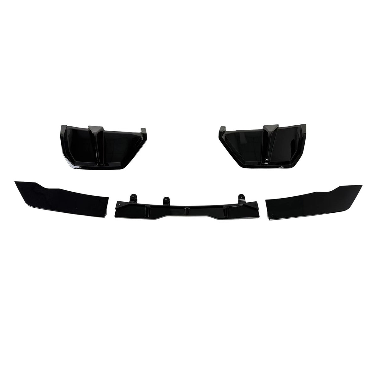 Gloss Black Rear Bumper Diffuser Lip Fit BMW X3 G45 M-Sport 2025+