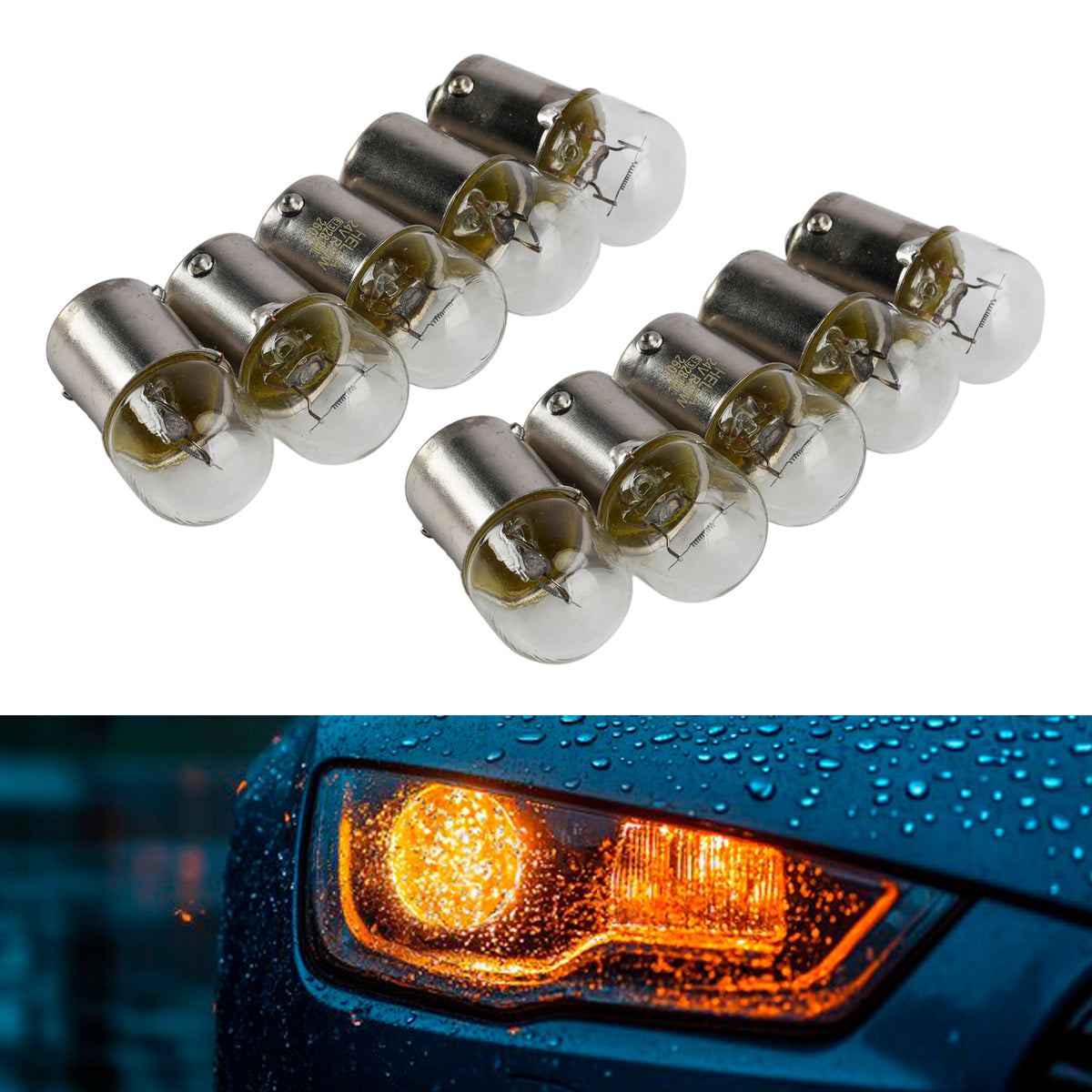 Car Light Halogen Auxiliary Bulb R10W 24V 10W For HELLA 8GA 178 560-241