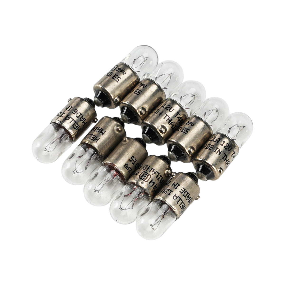 Car Light Halogen Auxiliary Bulb T4W 12V 4W For HELLA 8GP 002 067-121
