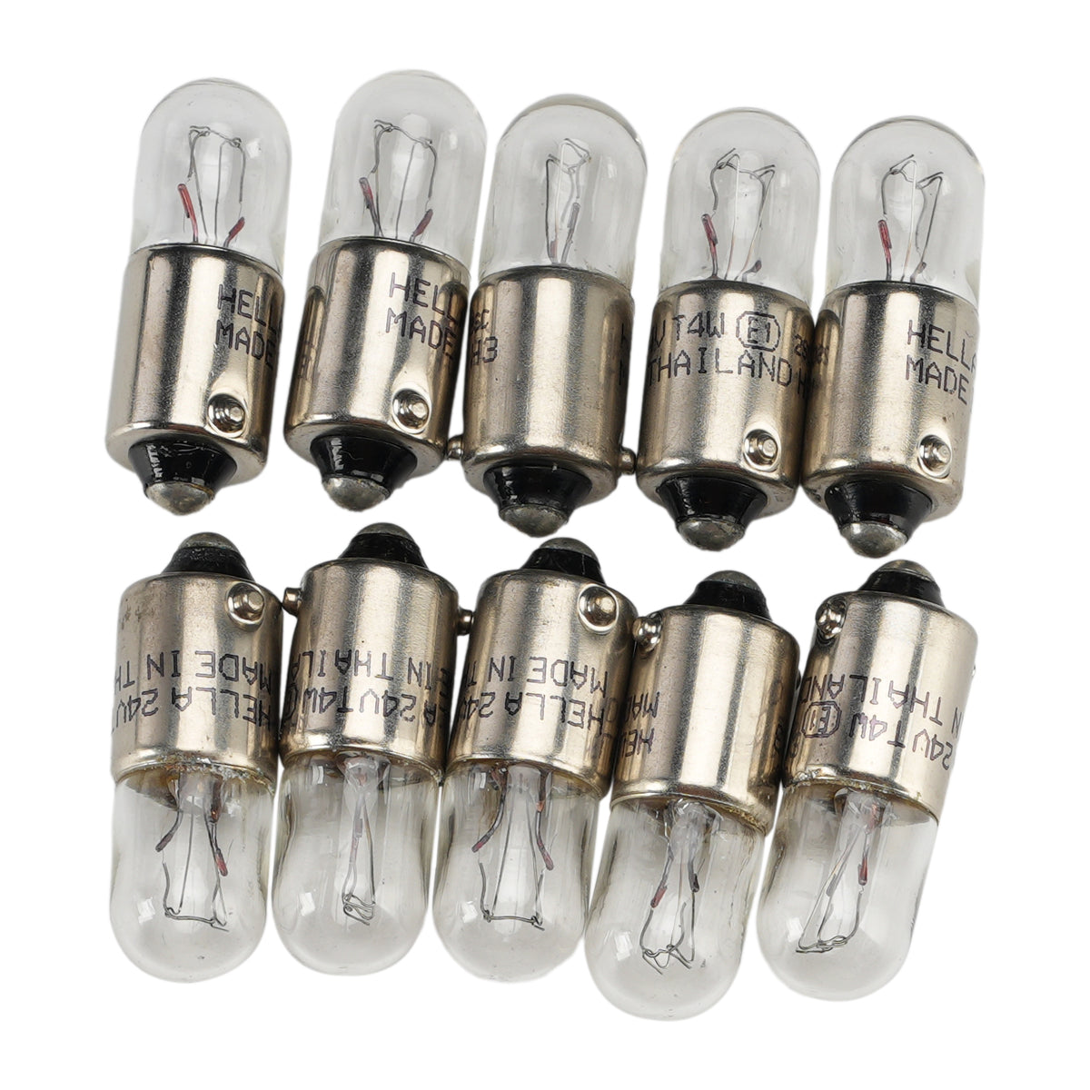 Car Light Halogen Auxiliary Bulb T4W 24V 4W For HELLA 8GP 002 067-241