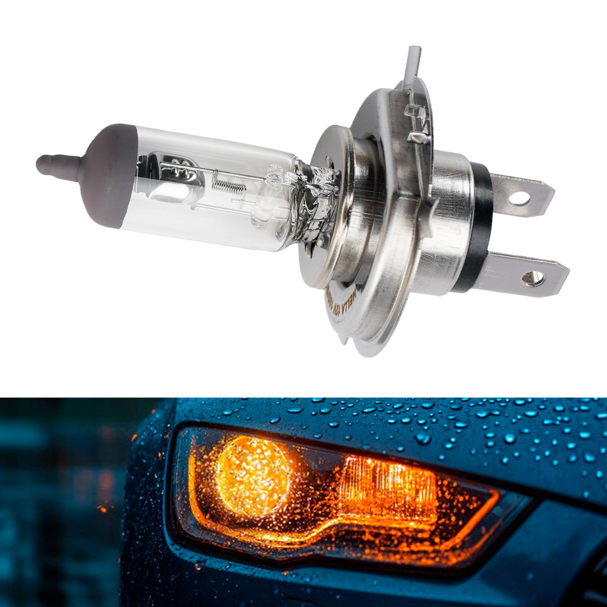 Car Light Halogen Headlight Bulb H4 12V 100/90W P43t For HELLA 8GJ 002 525-203