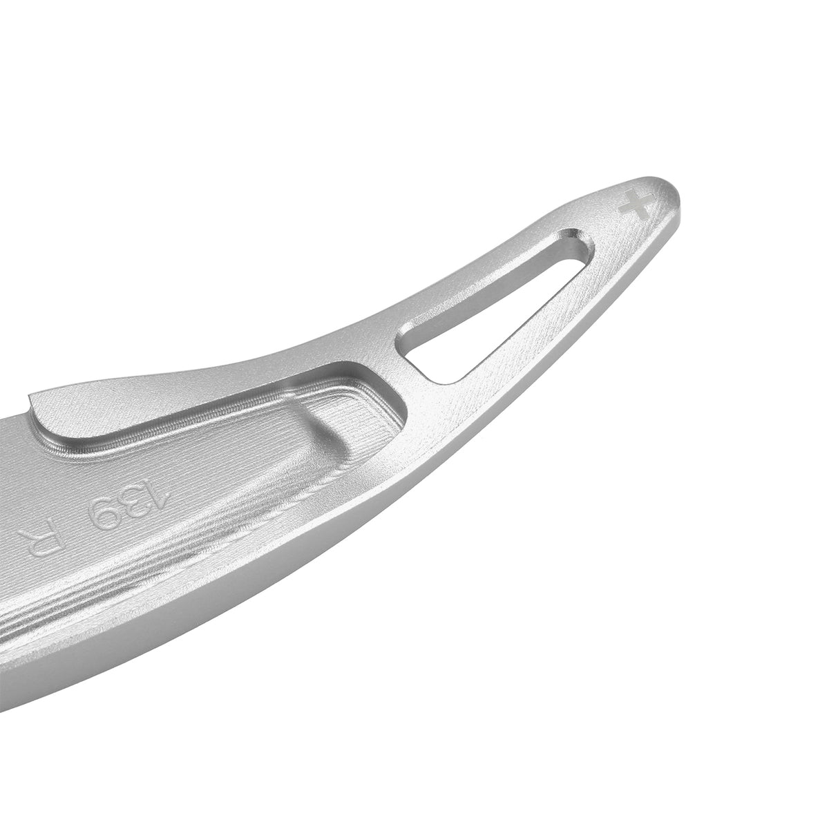 Steering Wheel Paddle Shifter For Genesis G80 Sport 17-20 Aluminium Silver